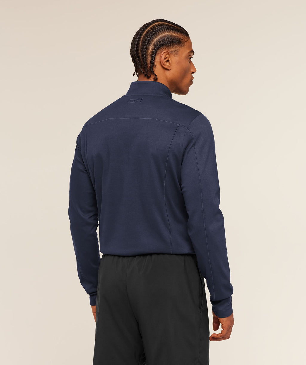 Off Duty 1/4 Zip - Heavy Blue — imagem 2