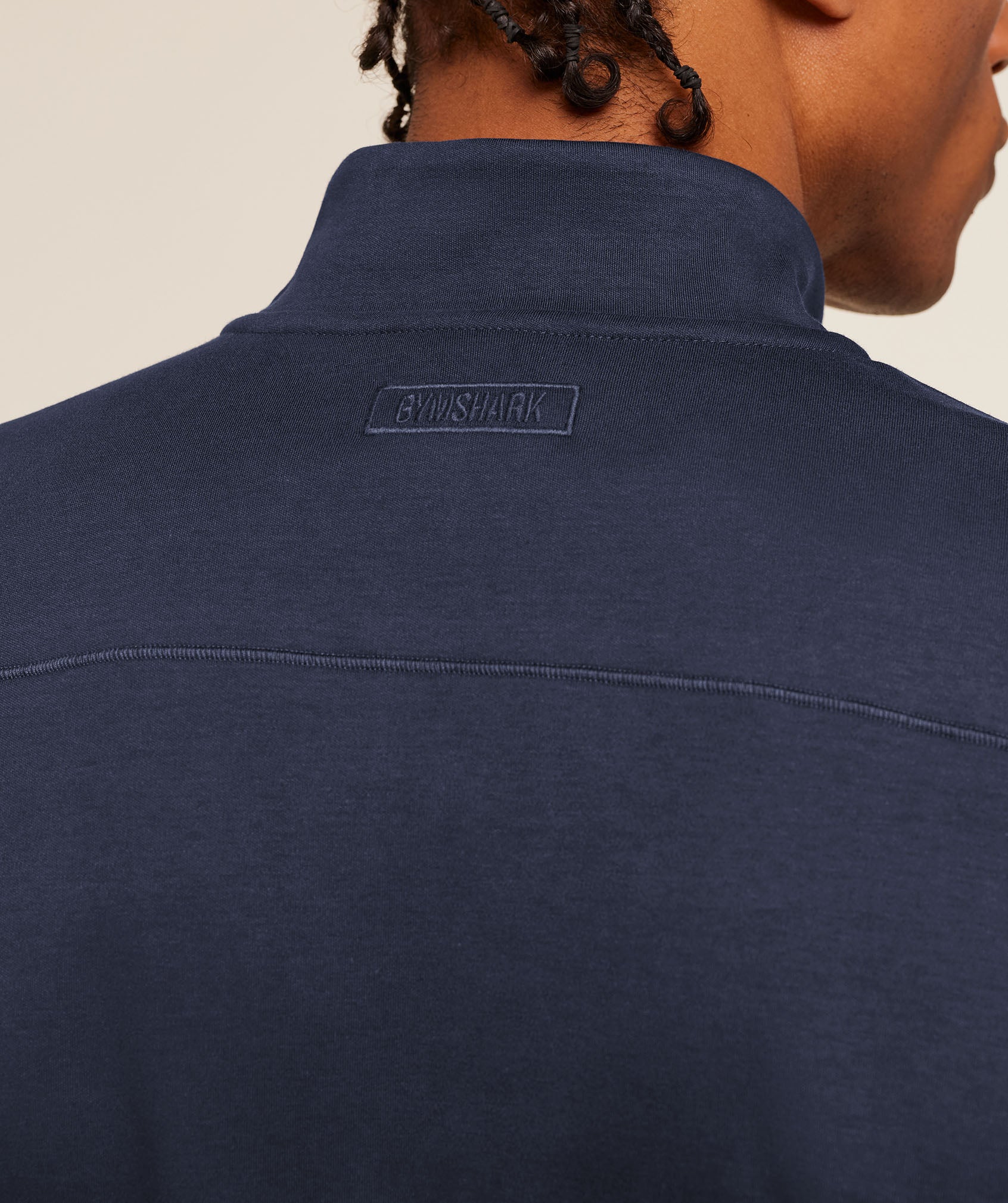 Off Duty 1/4 Zip - Heavy Blue — imagem 7
