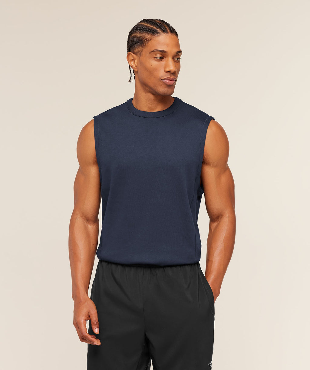 Off Duty Tank - Heavy Blue — imagem 1