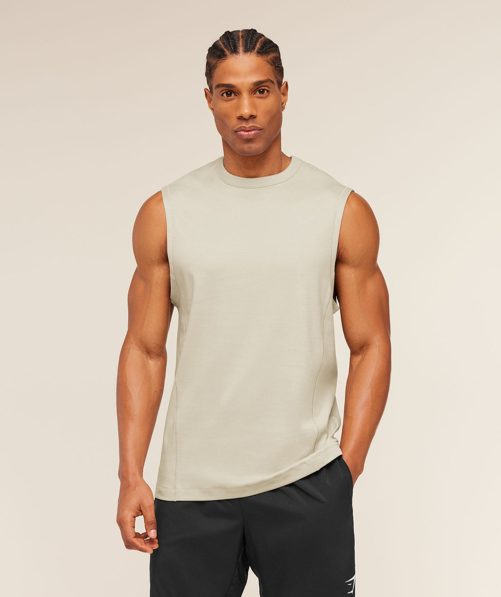 Off Duty Tank - Pebble Grey — imagem 1