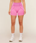 Apex Seamless Shorts - Focus Pink/Super-Set Pink — imagem 1
