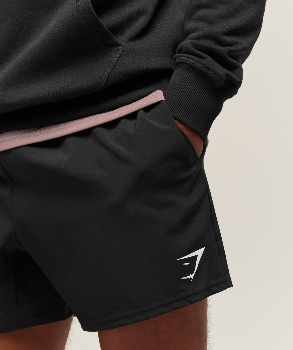 Arrival 5" Shorts - Black — imagem 4