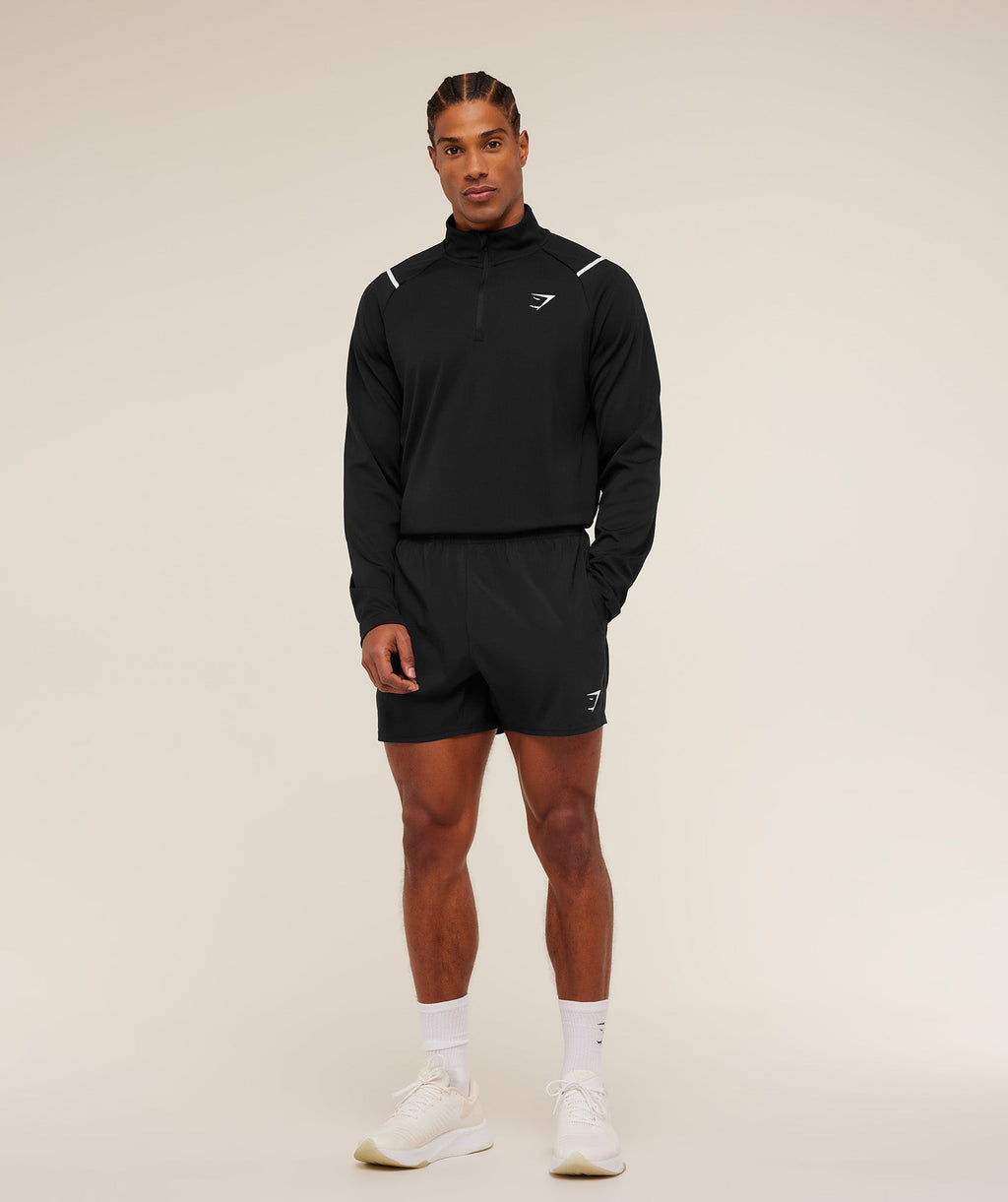 Arrival Contrast 1/4 Zip - Black — imagem 5