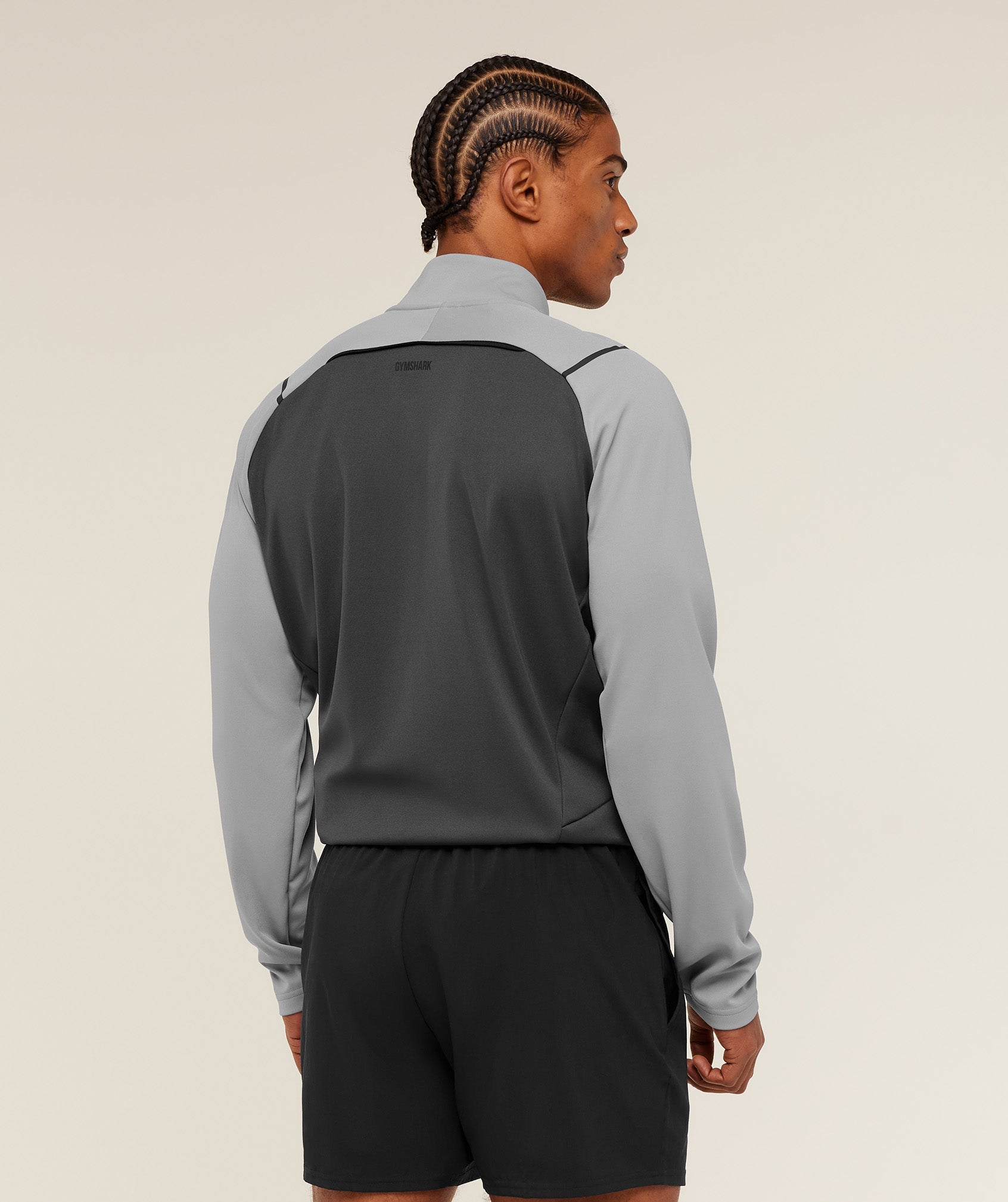 Arrival Contrast 1/4 Zip - Smokey Grey / Grey — imagem 2