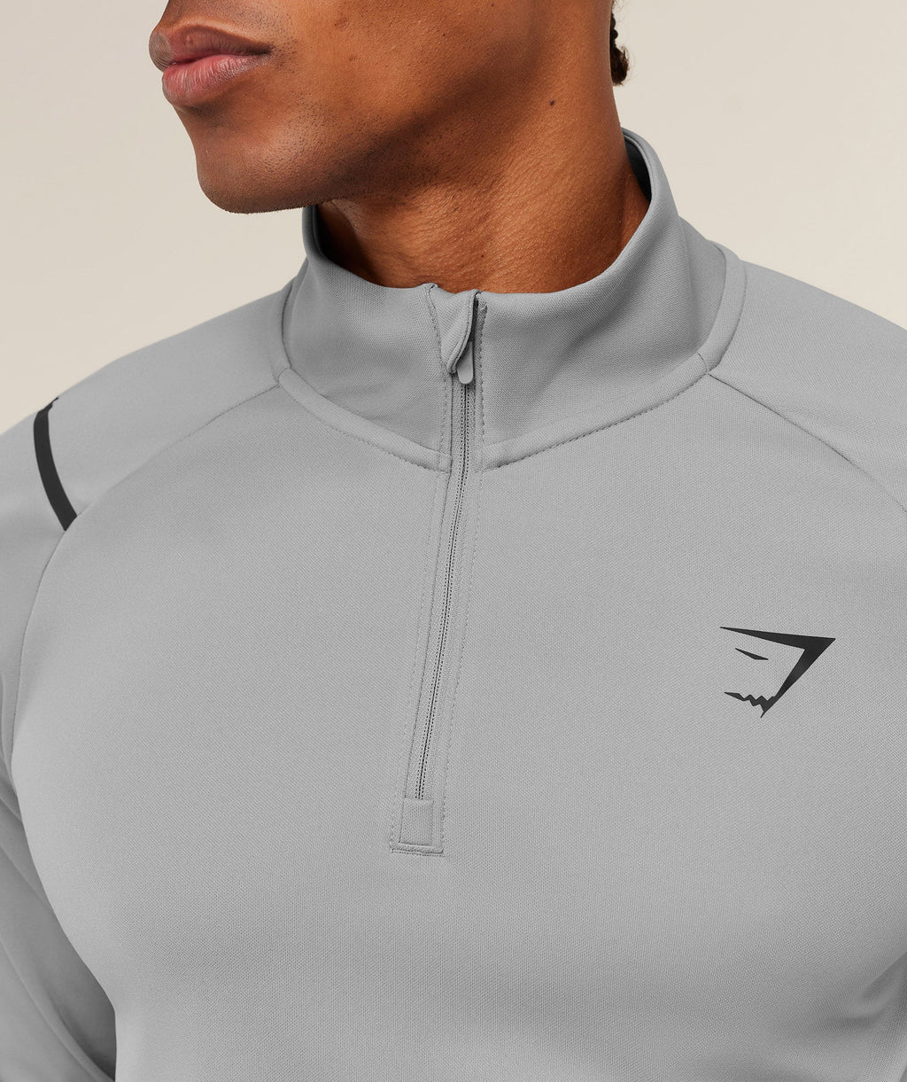 Arrival Contrast 1/4 Zip - Smokey Grey / Grey — imagem 7