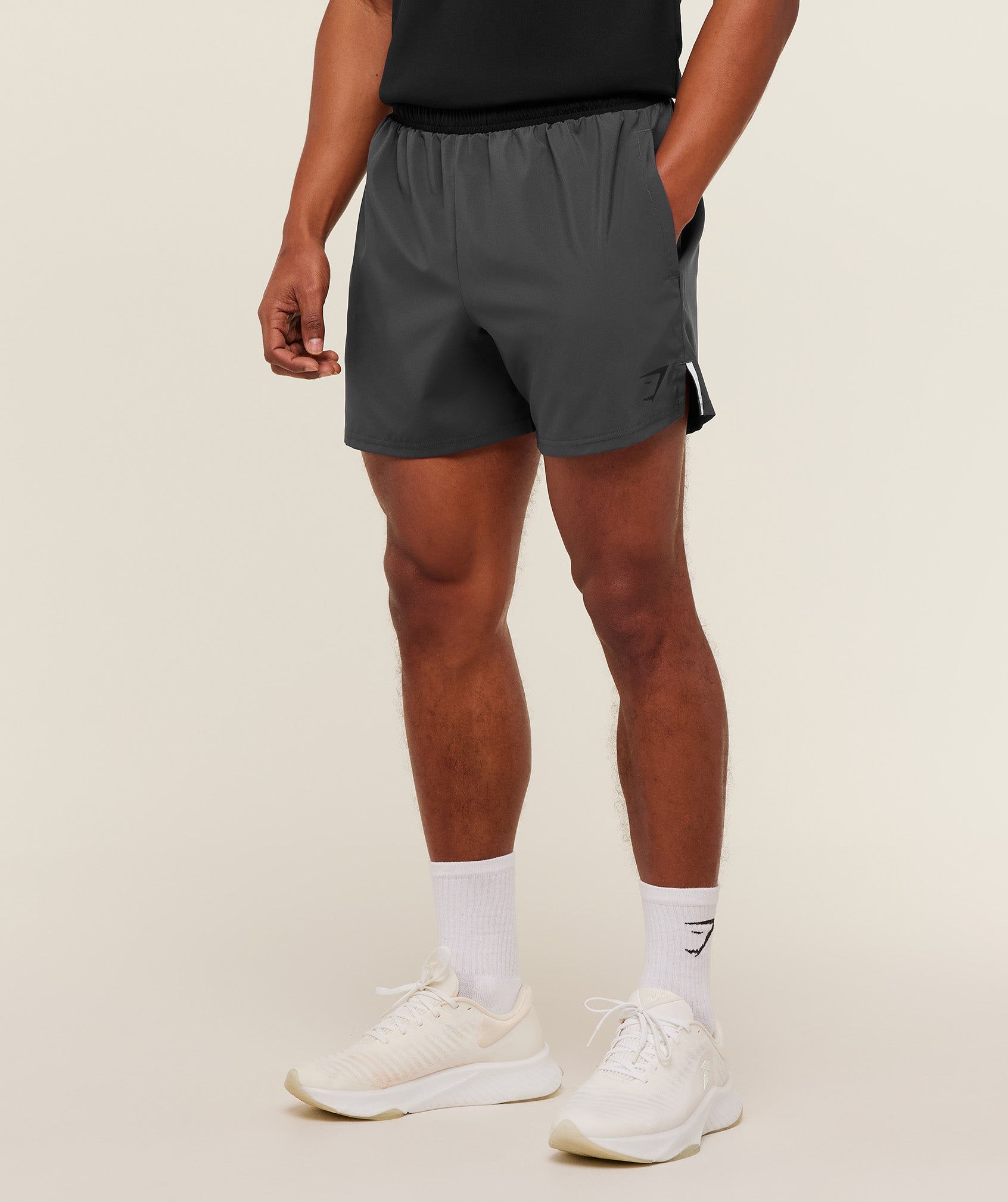 Arrival Contrast Shorts - Grey/Black — imagem 2