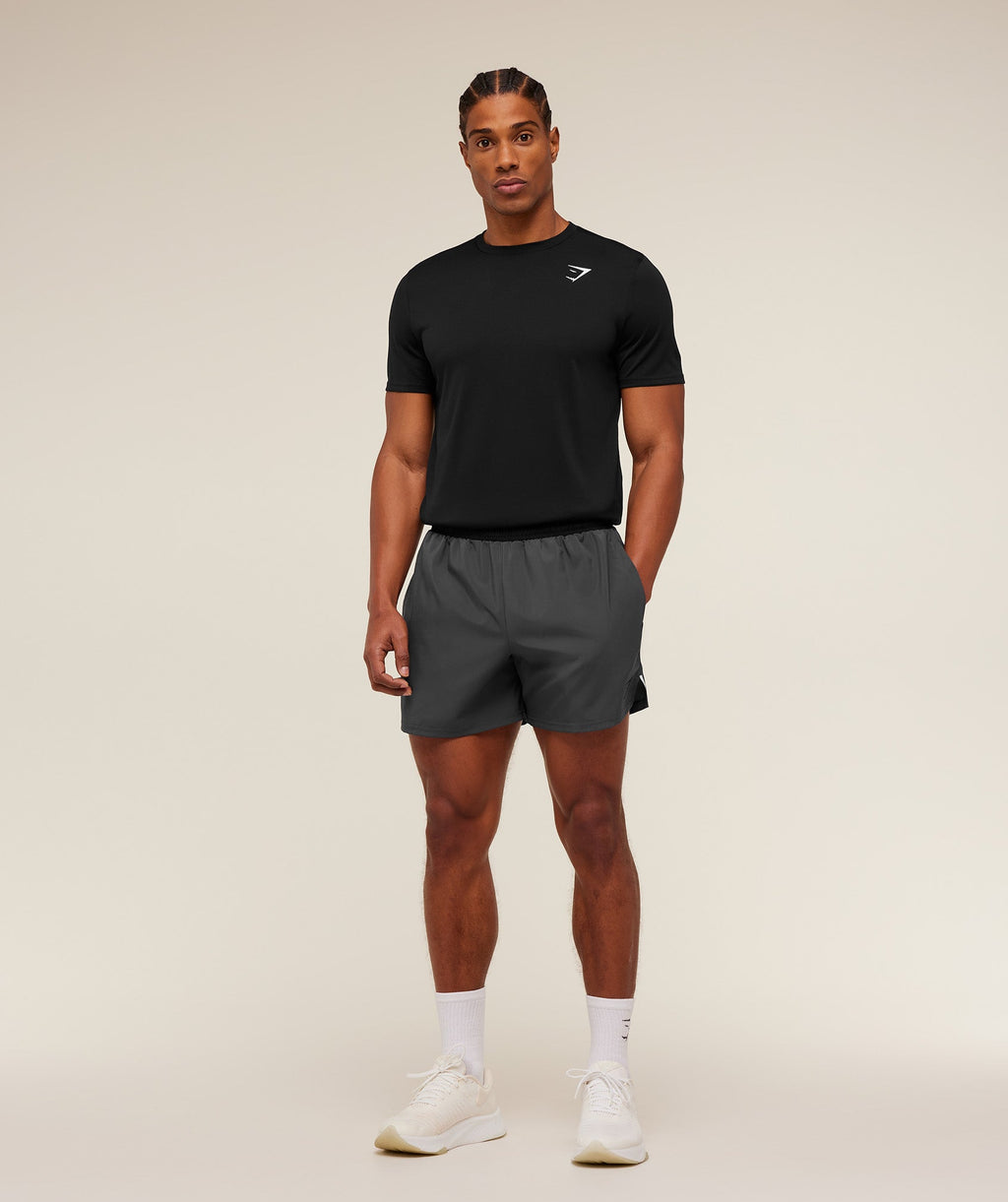 Arrival Contrast Shorts - Grey/Black — imagem 4