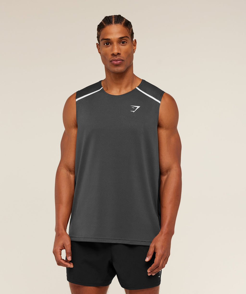 Arrival Contrast Tank - Grey/Black — imagem 4