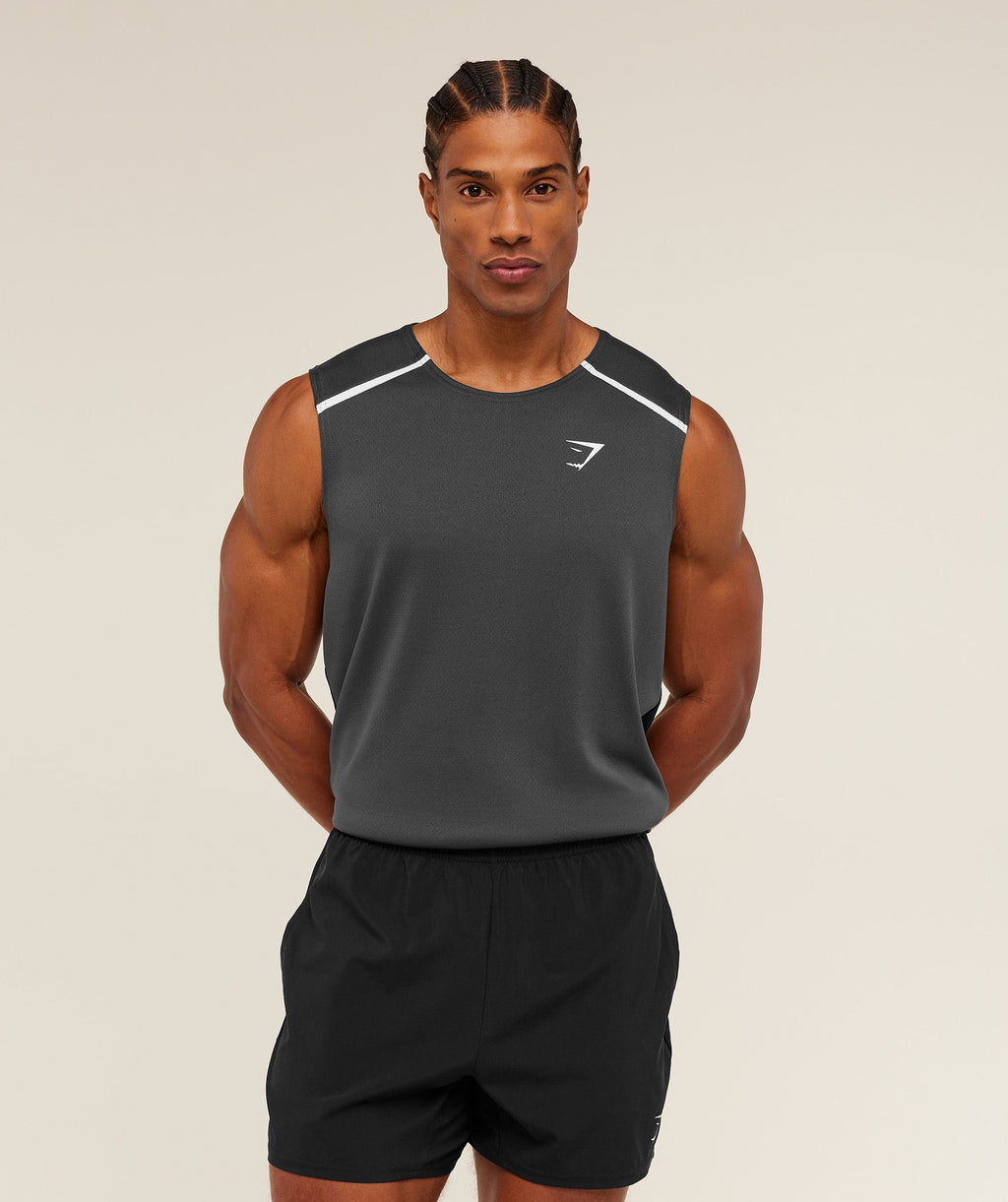 Arrival Contrast Tank - Grey/Black — imagem 1