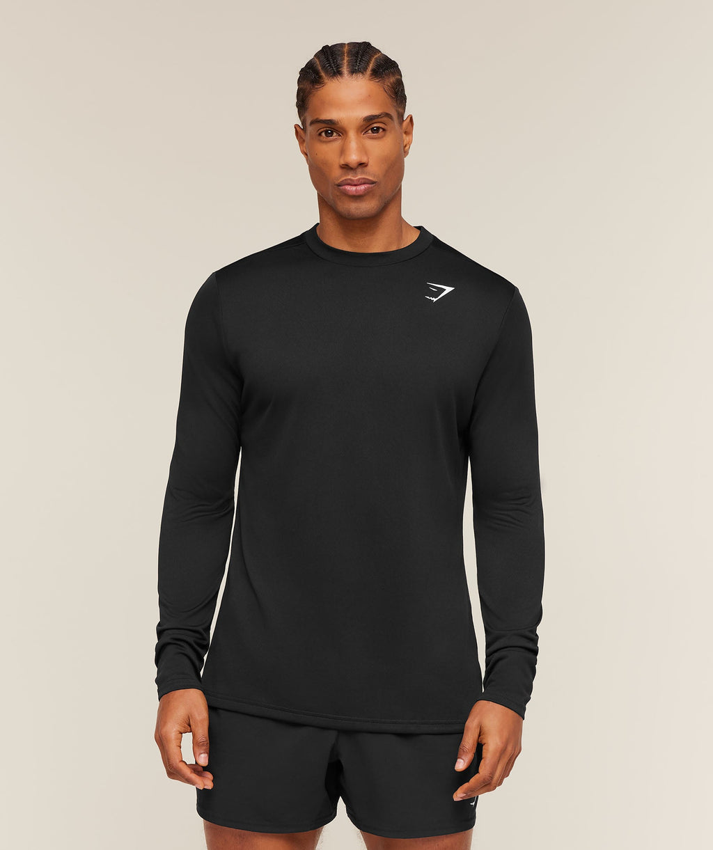 Arrival Long Sleeve T-Shirt - Black — imagem 6