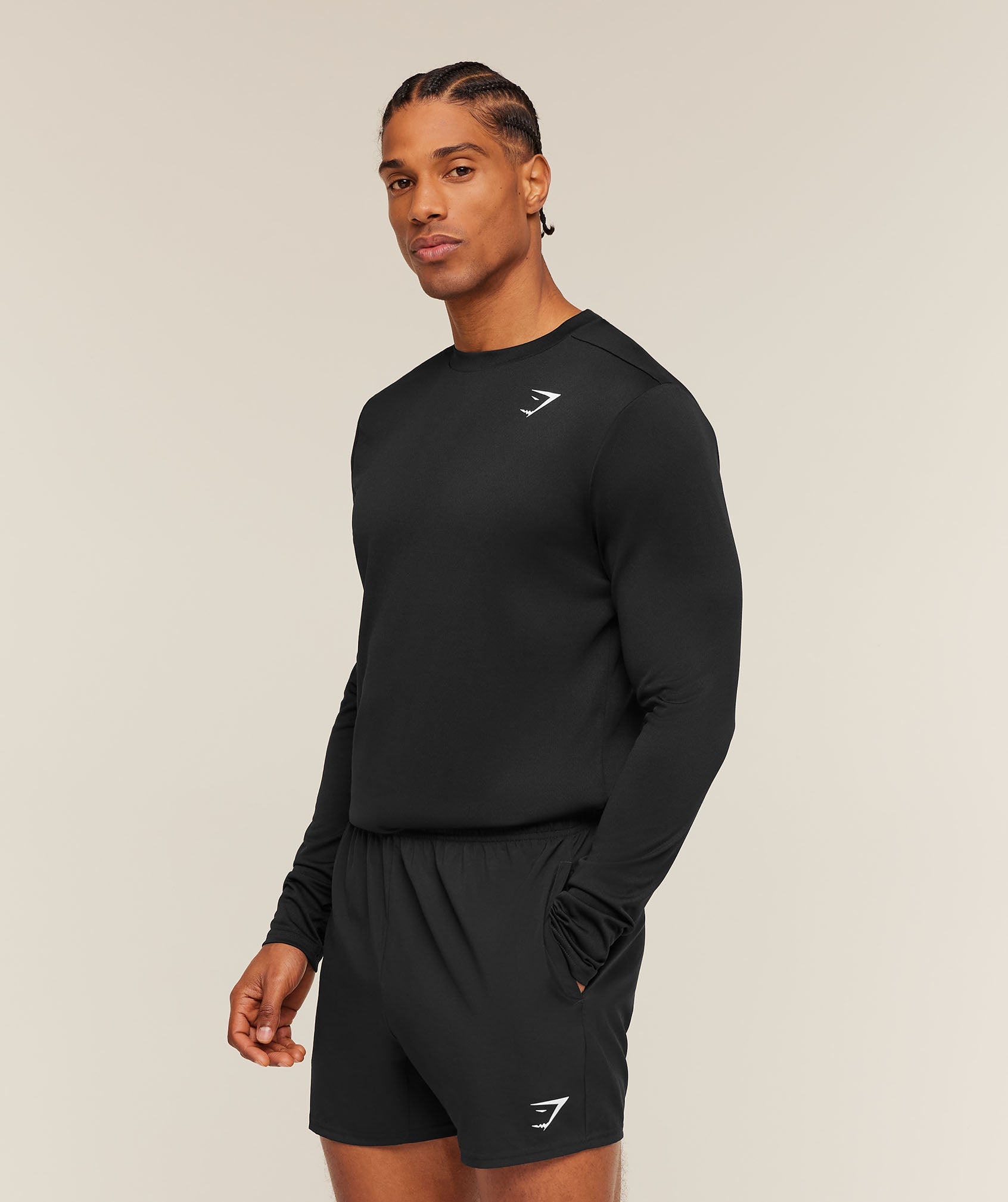 Arrival Long Sleeve T-Shirt - Black — imagem 3