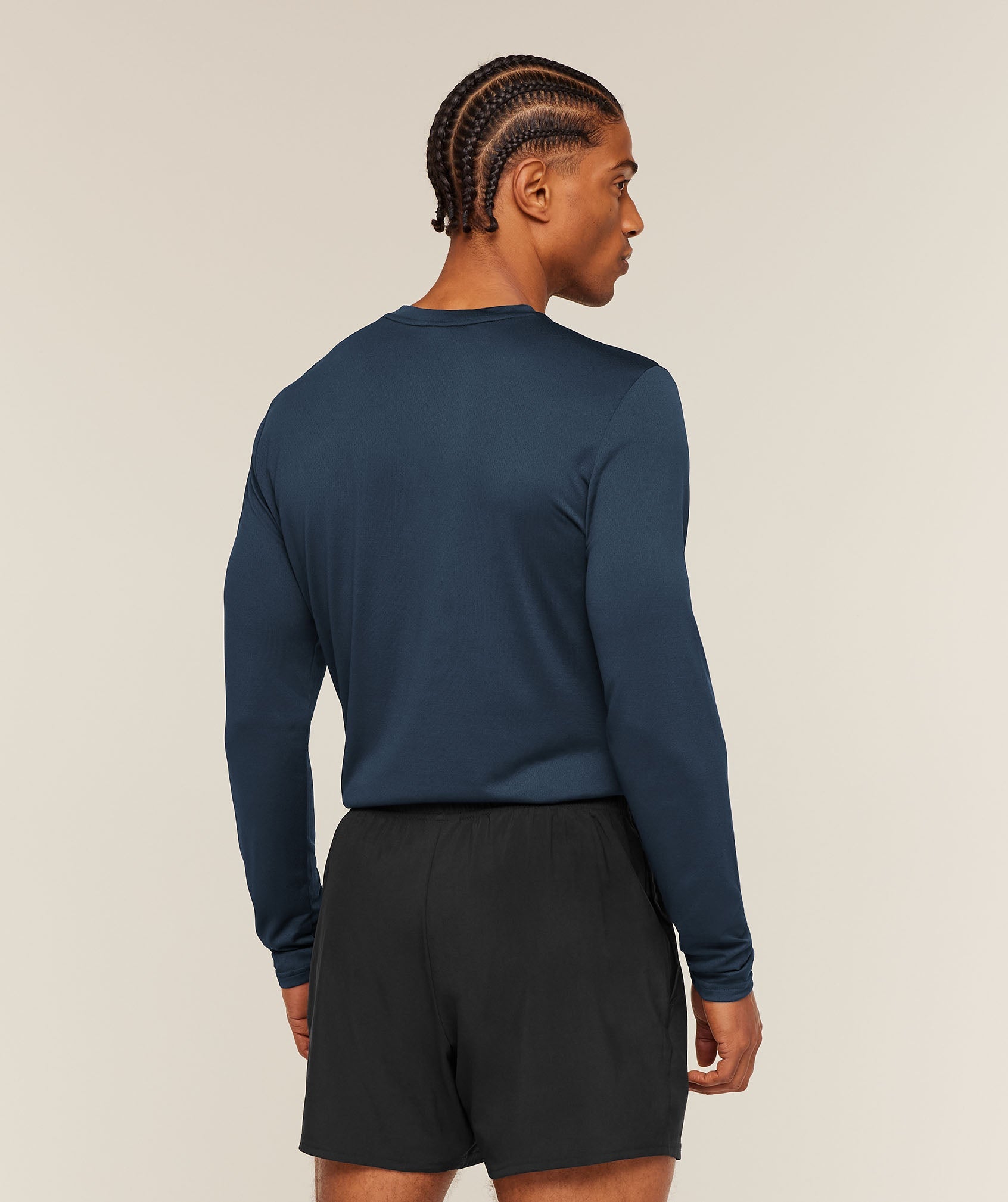 Arrival Long Sleeve T-Shirt - Navy — imagem 2