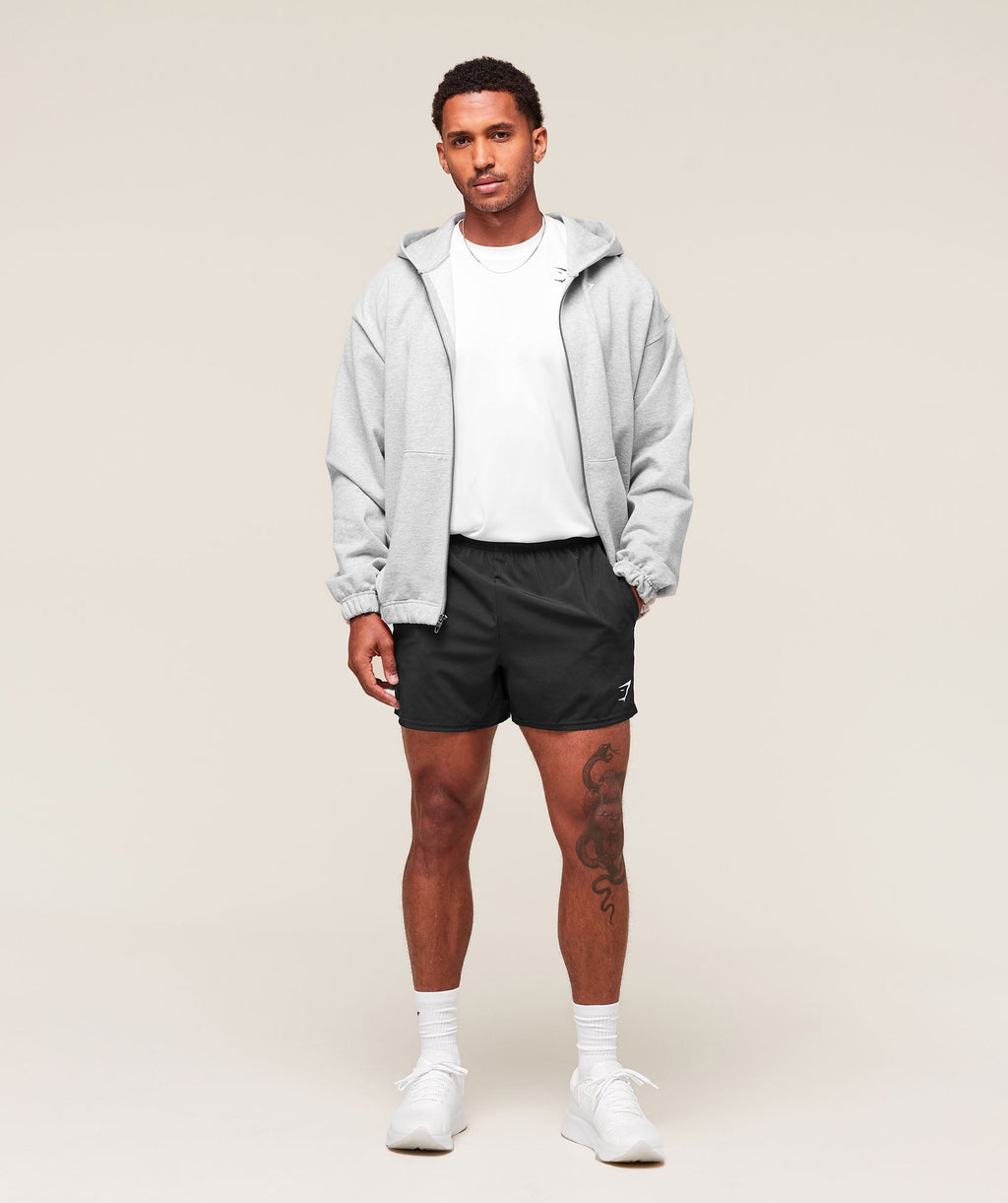 Arrival Oversized Long Sleeve T-Shirt - White — imagem 4