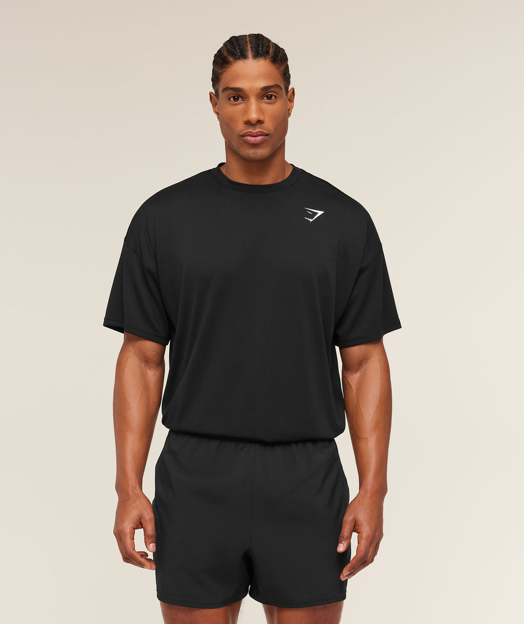 Arrival Oversized T-Shirt - Black — imagem 1