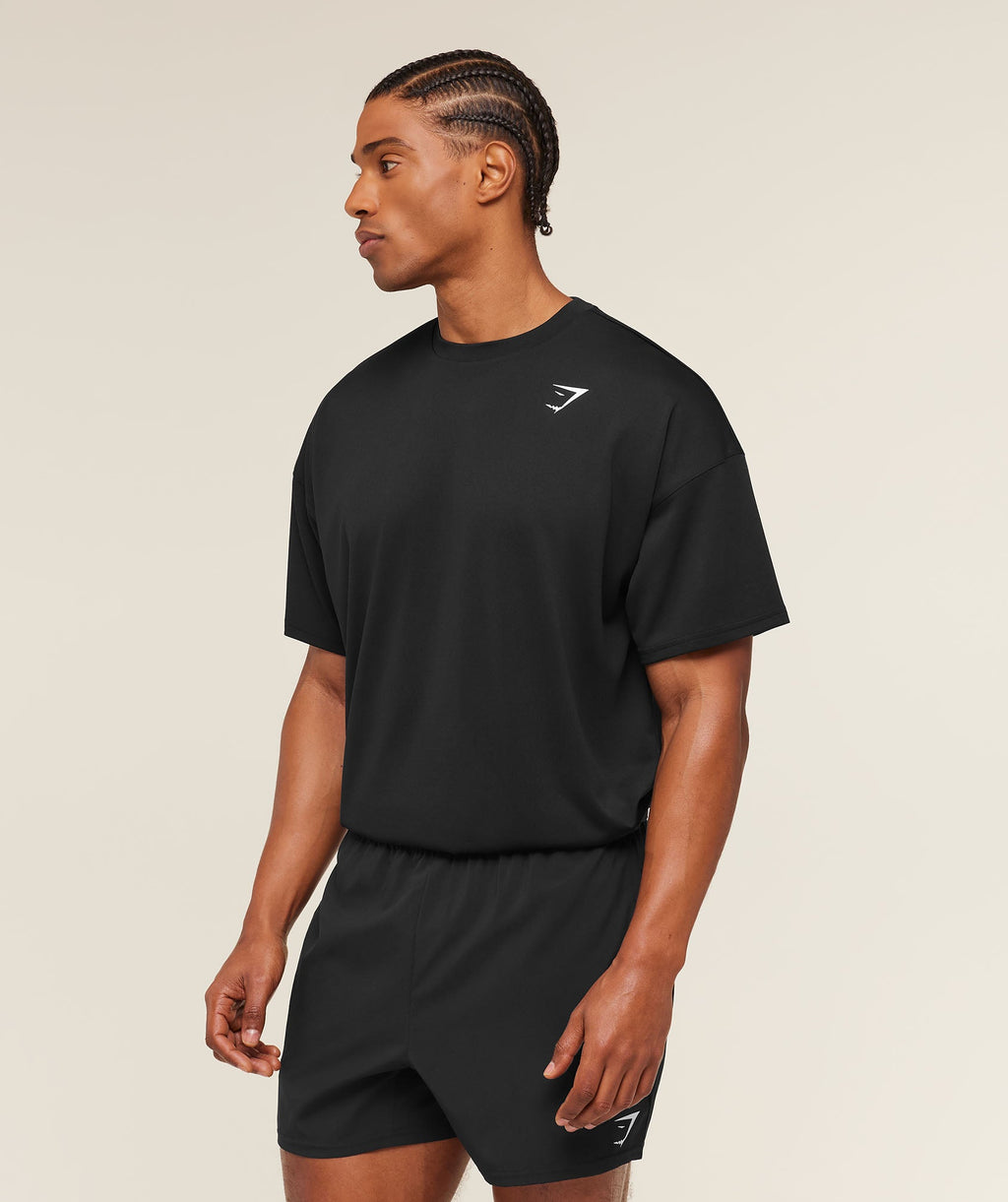 Arrival Oversized T-Shirt - Black — imagem 2