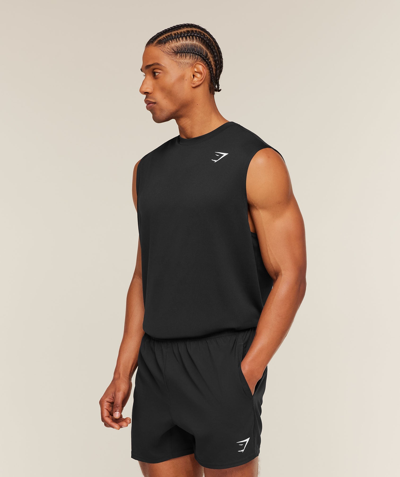 Arrival Oversized Tank - Black — imagem 3