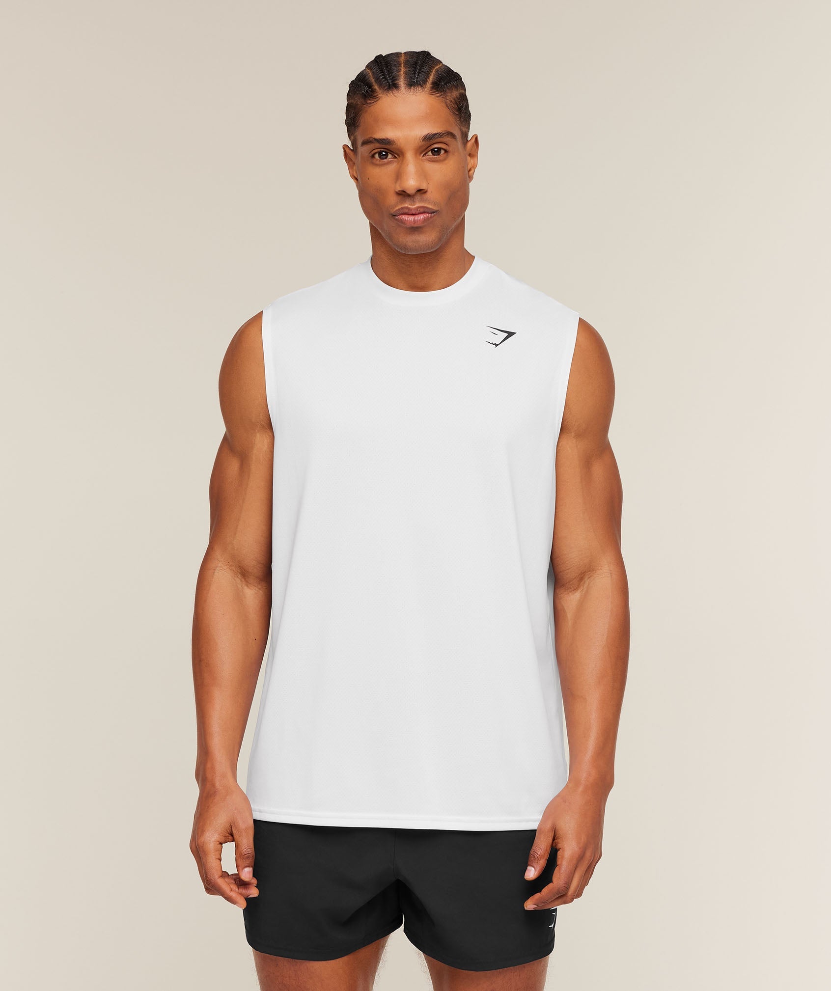 Arrival Oversized Tank - White — imagem 6