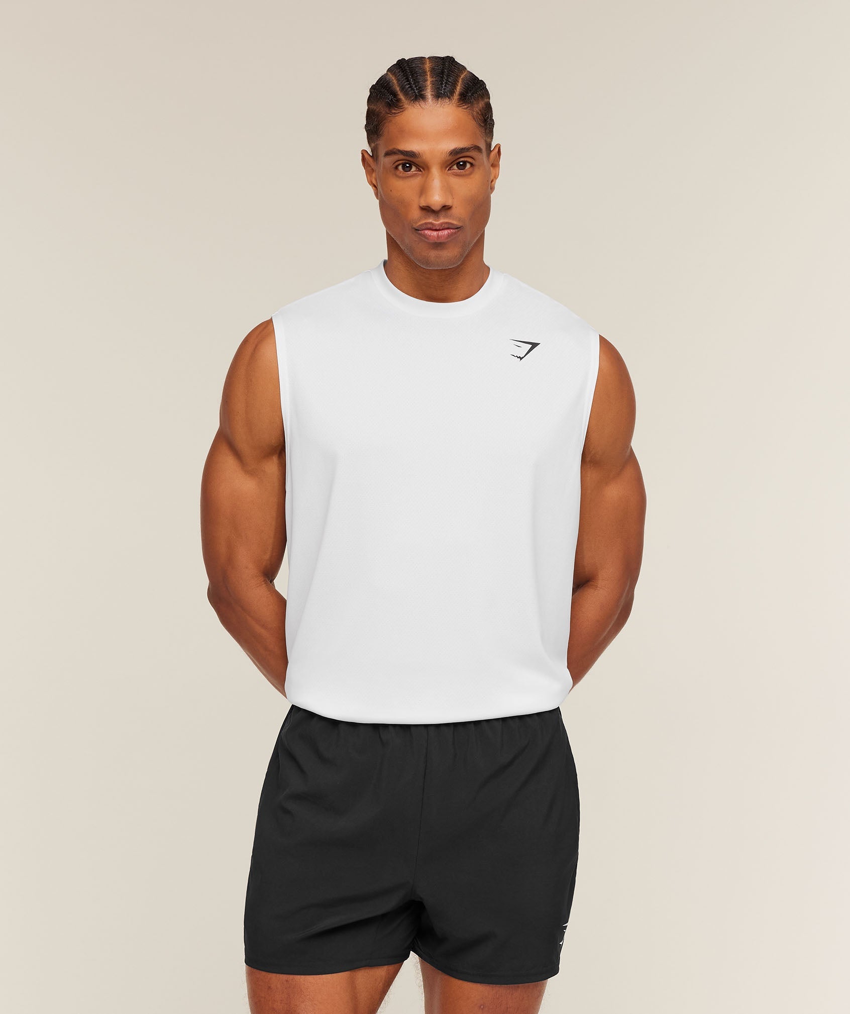 Arrival Oversized Tank - White — imagem 1