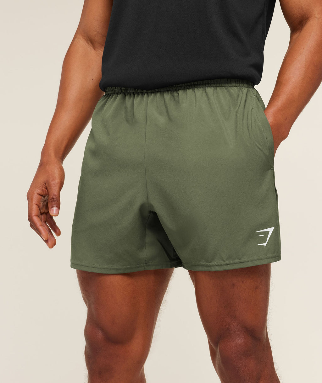 Arrival 5" Shorts - Core Olive — imagem 5