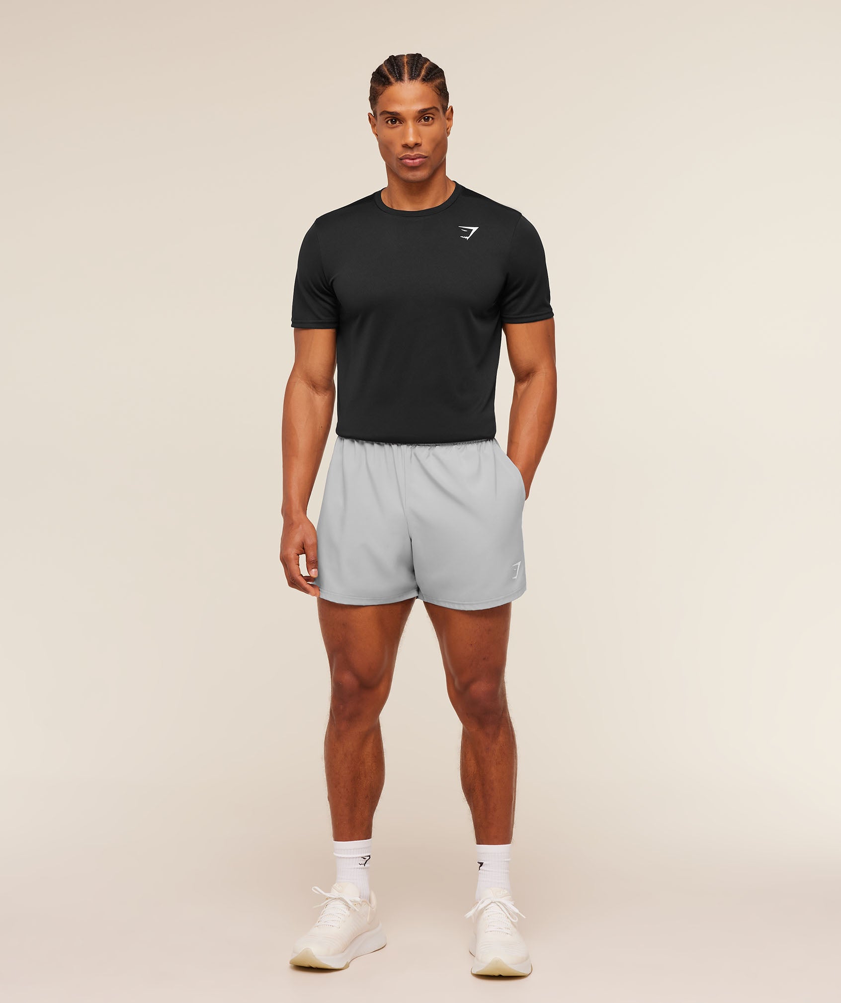 Arrival 5" Shorts - Stratus Grey — imagem 4
