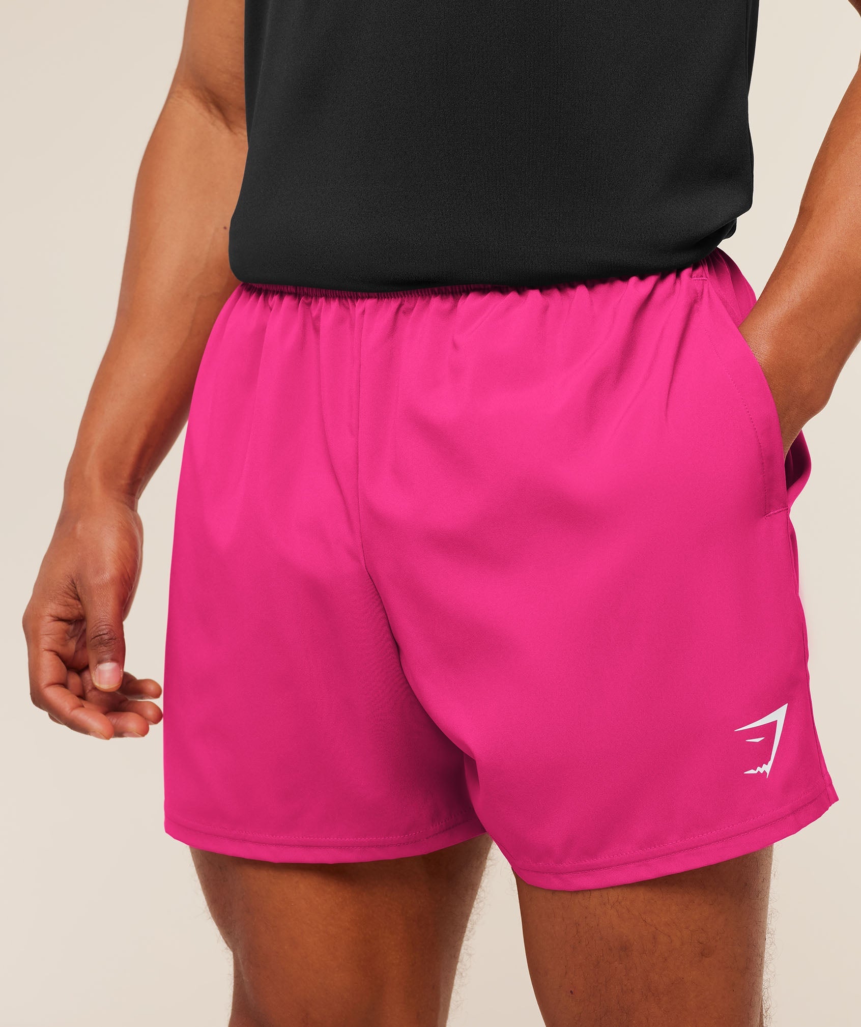 Arrival 5" Shorts - Super-Set Pink — imagem 5