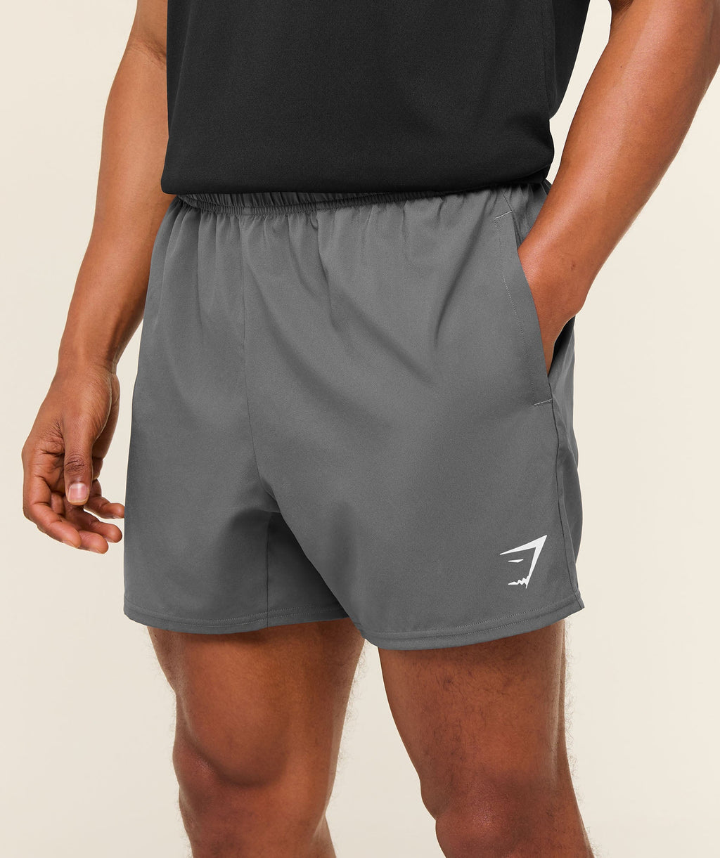 Arrival 5" Shorts - Silhouette Grey — imagem 5