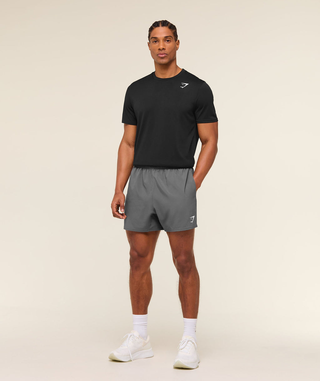Arrival 5" Shorts - Silhouette Grey — imagem 4