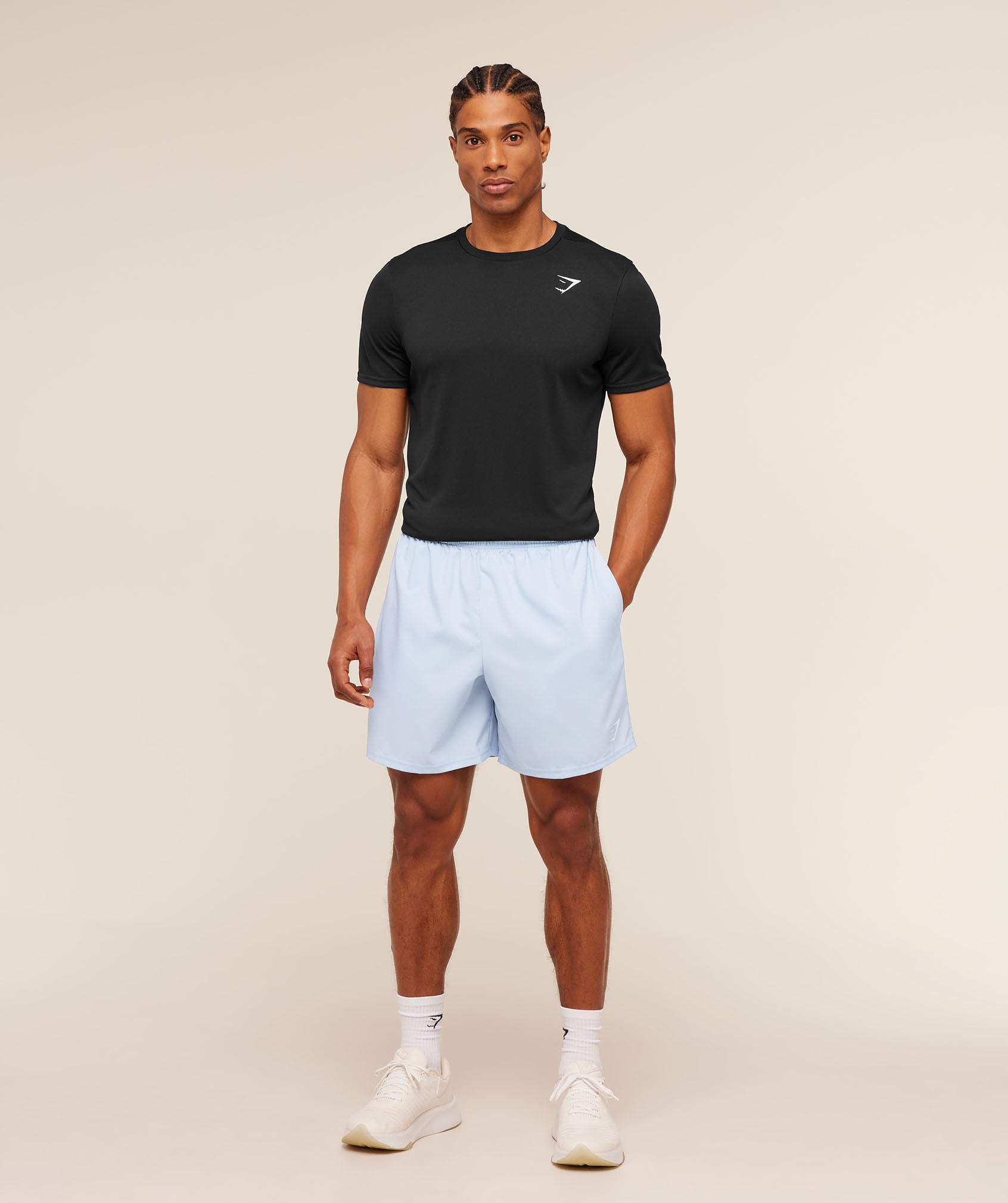 Arrival 7" Shorts - Chilled Blue — imagem 4