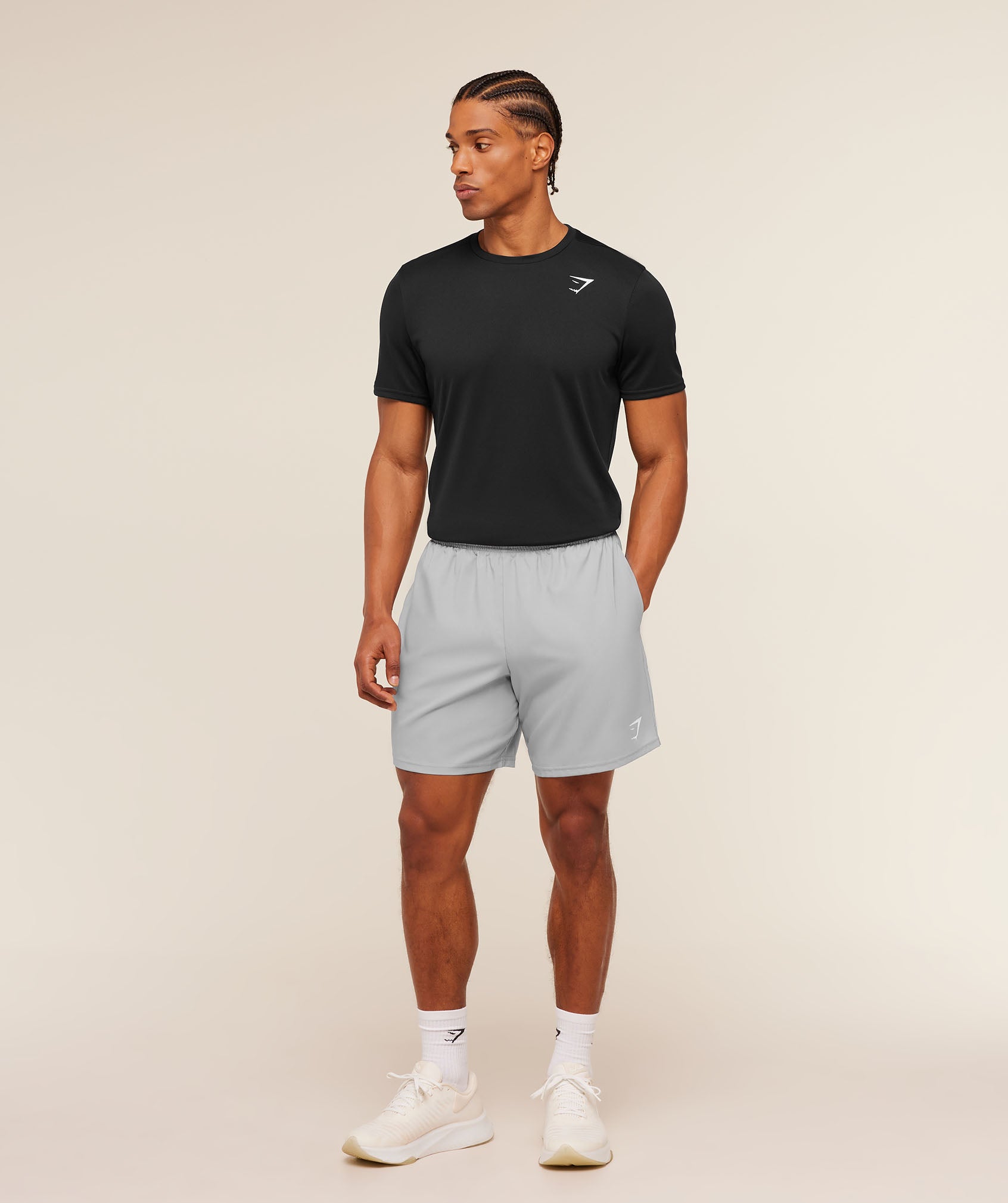 Arrival 7" Shorts - Stratus Grey — imagem 4