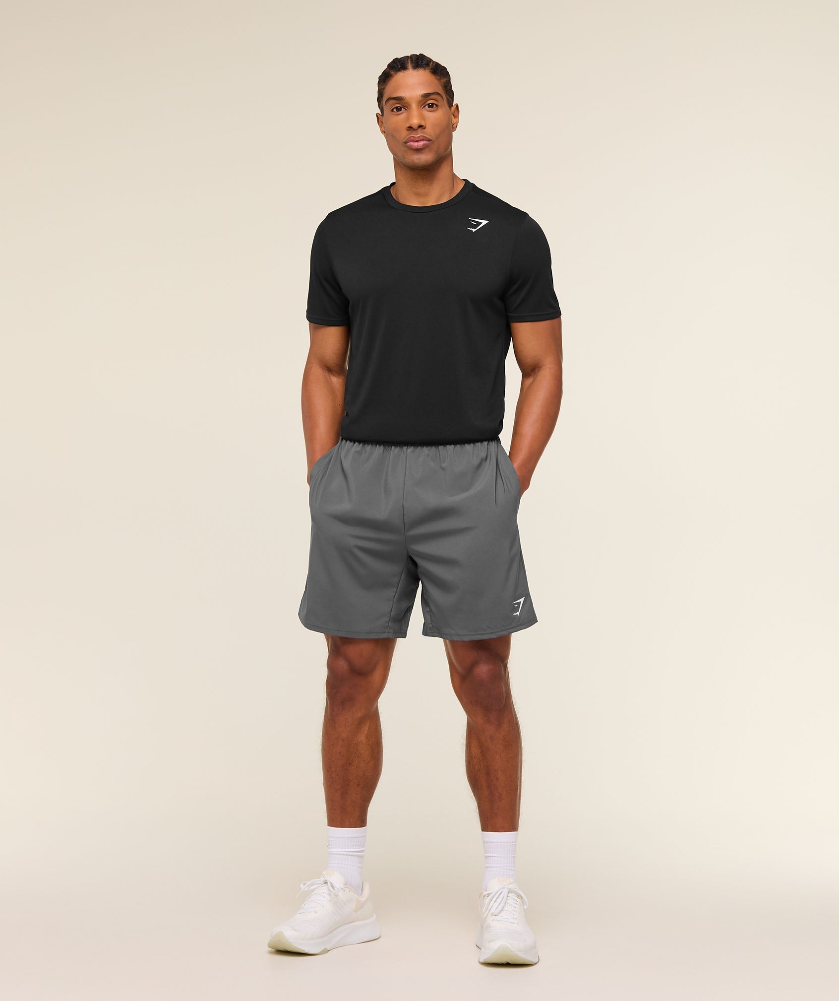 Arrival 7" Shorts - Silhouette Grey — imagem 3