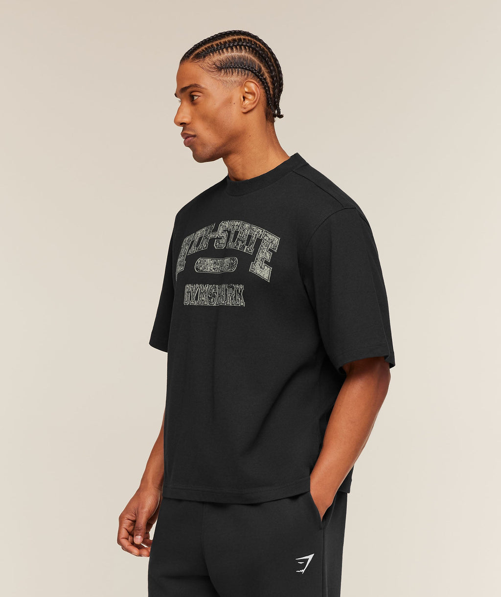 Ath-State Graphic T-Shirt - Black — imagem 3