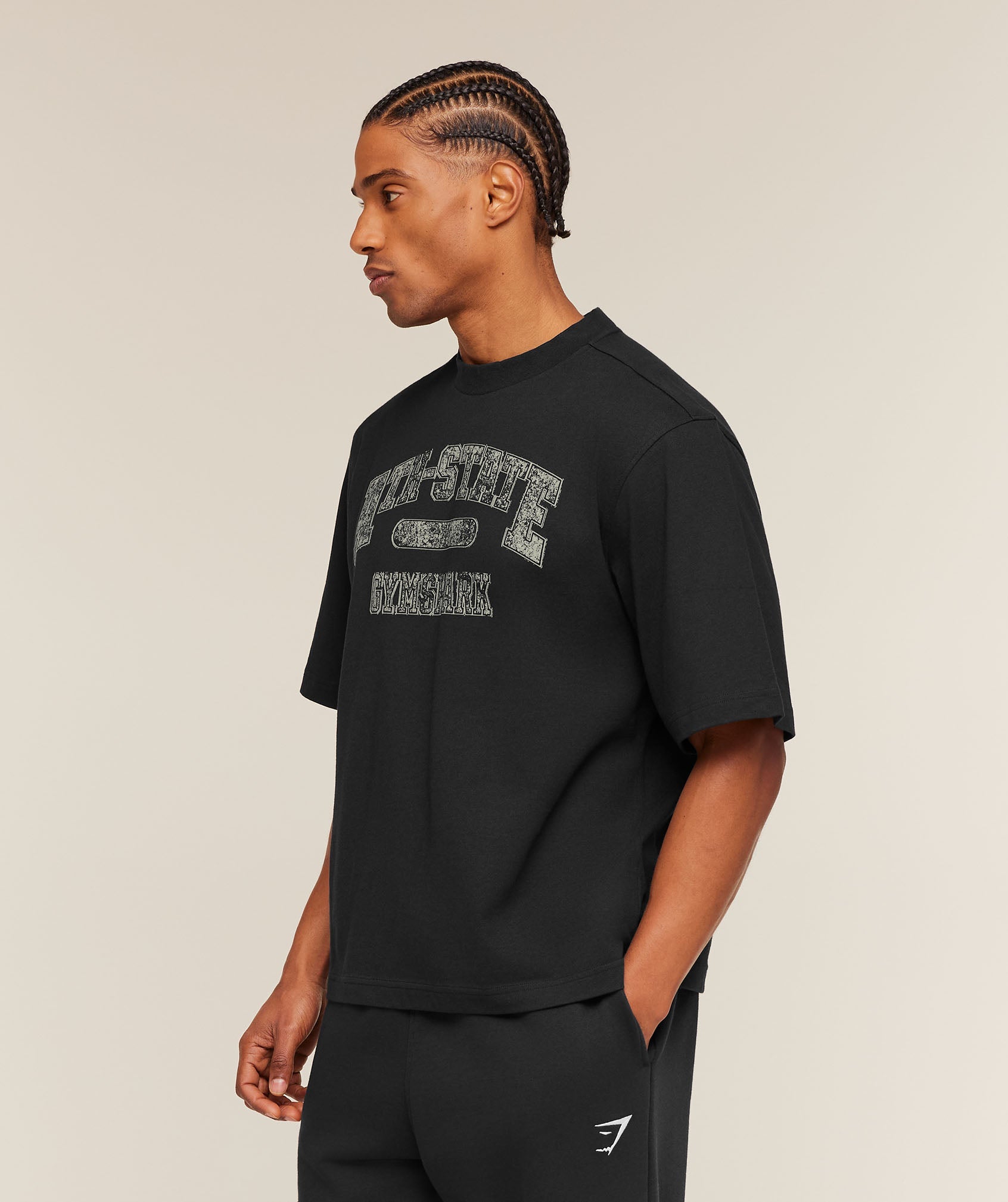 Ath-State Graphic T-Shirt - Black — imagem 3