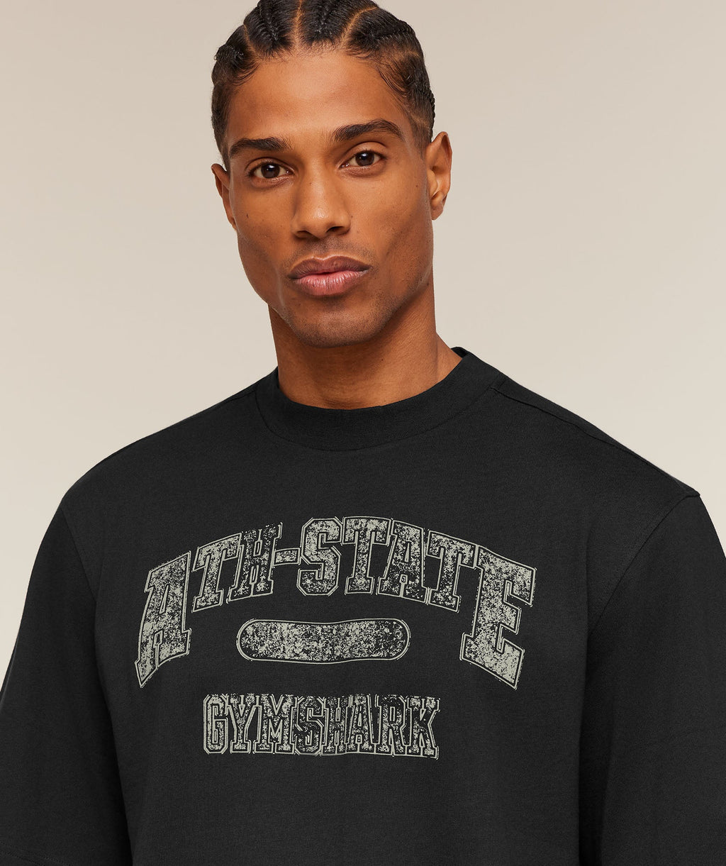 Ath-State Graphic T-Shirt - Black — imagem 5