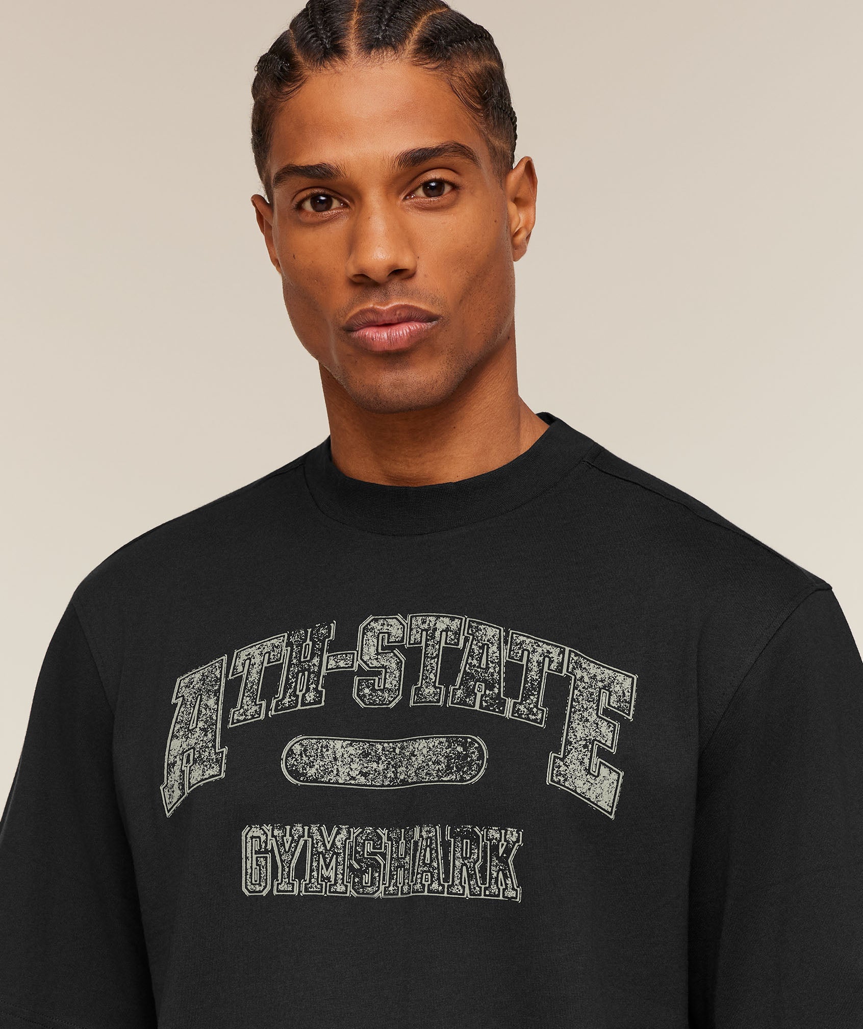 Ath-State Graphic T-Shirt - Black — imagem 5