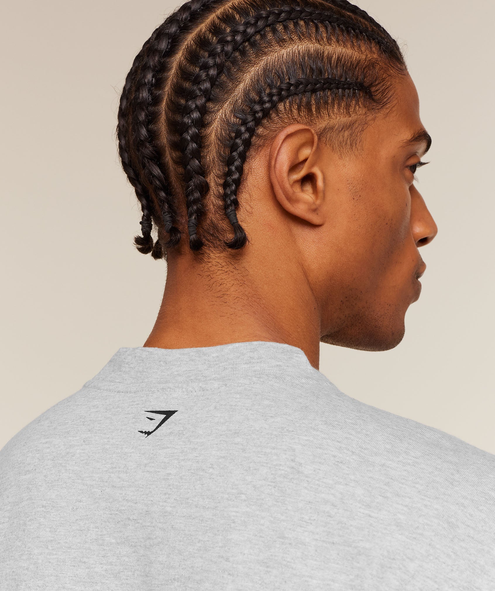 Ath-State Graphic T-Shirt - Light Grey Core Marl — imagem 6