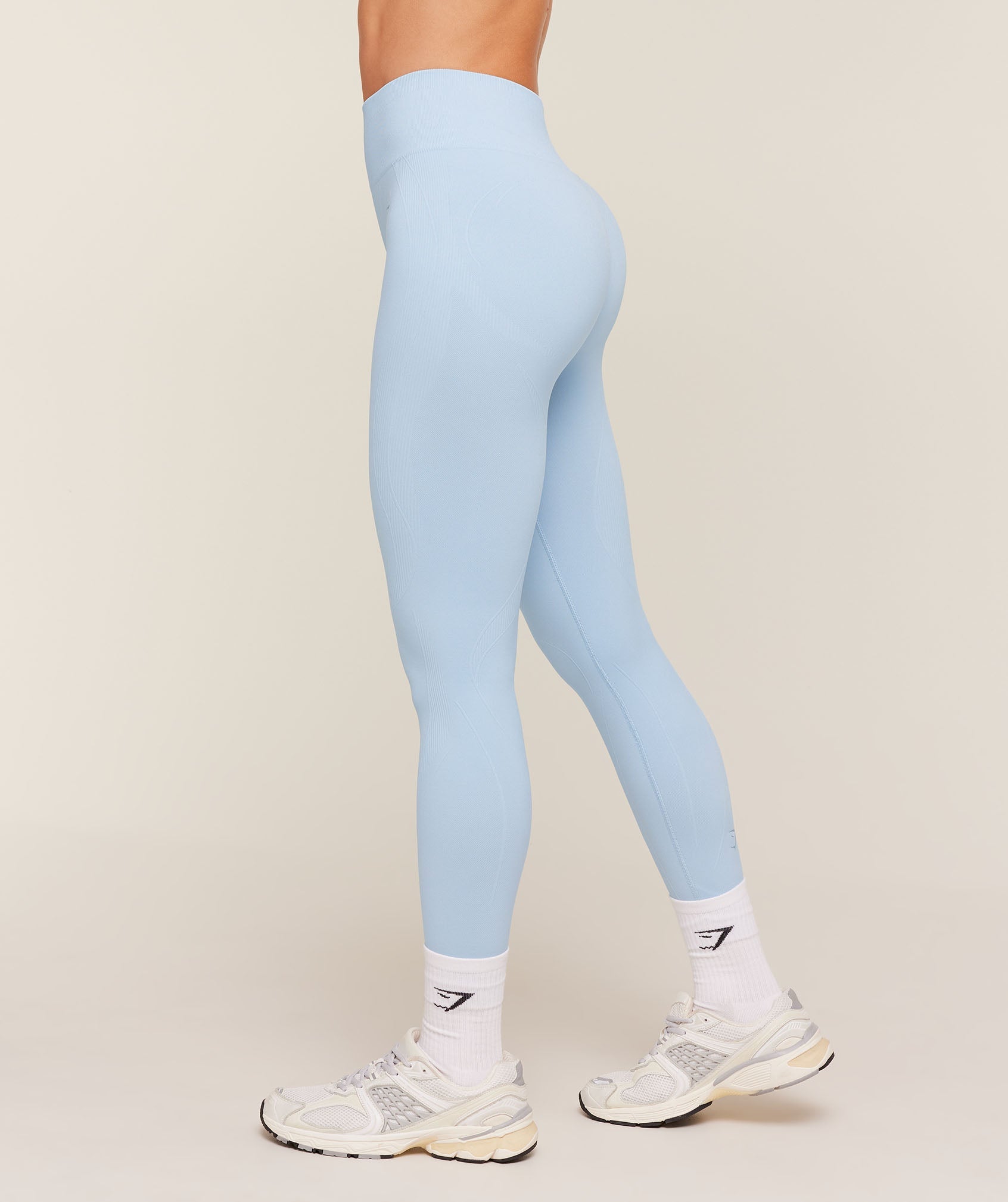 Poise Seamless Leggings - Chilled Blue — imagem 3