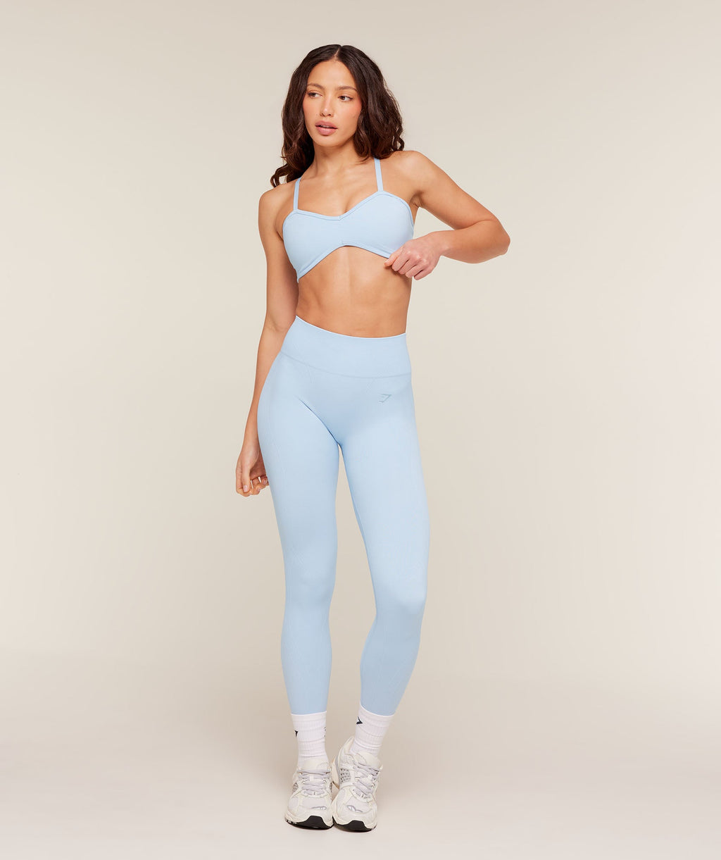 Poise Seamless Leggings - Chilled Blue — imagem 4