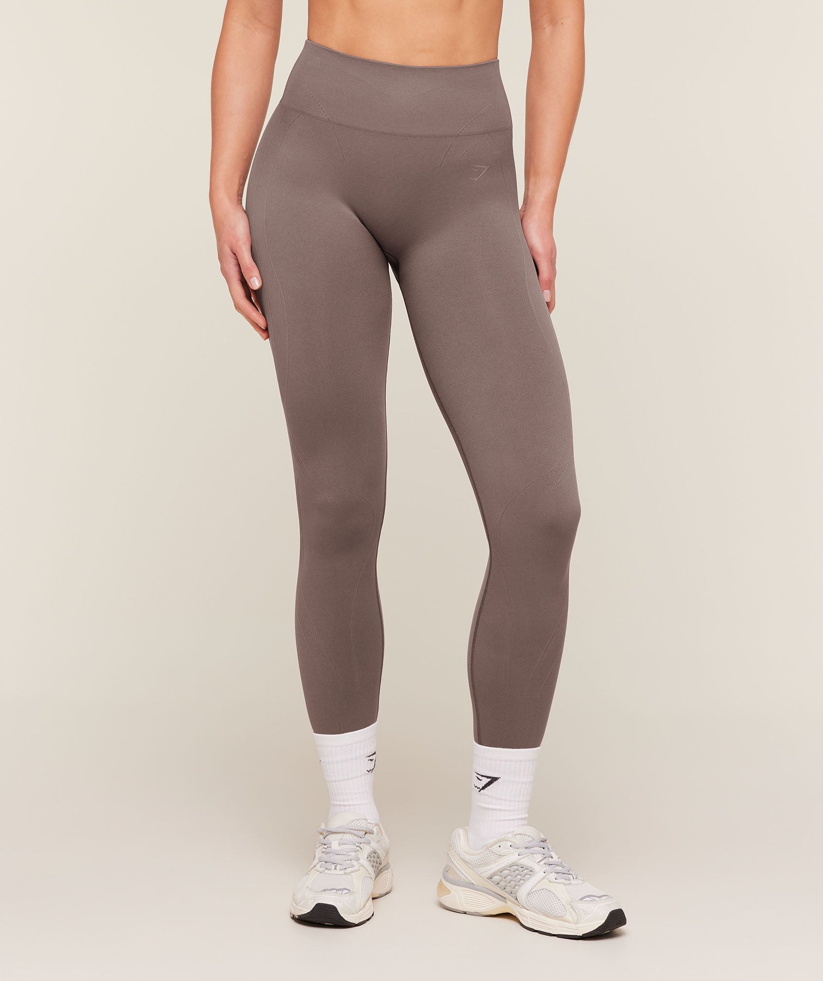 Poise Seamless Leggings - Cool Brown — imagem 1