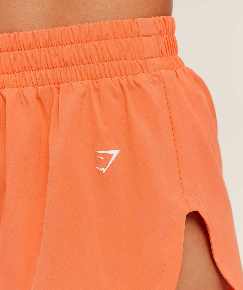 Interval High Leg Shorts - Dayglow Peach — imagem 6