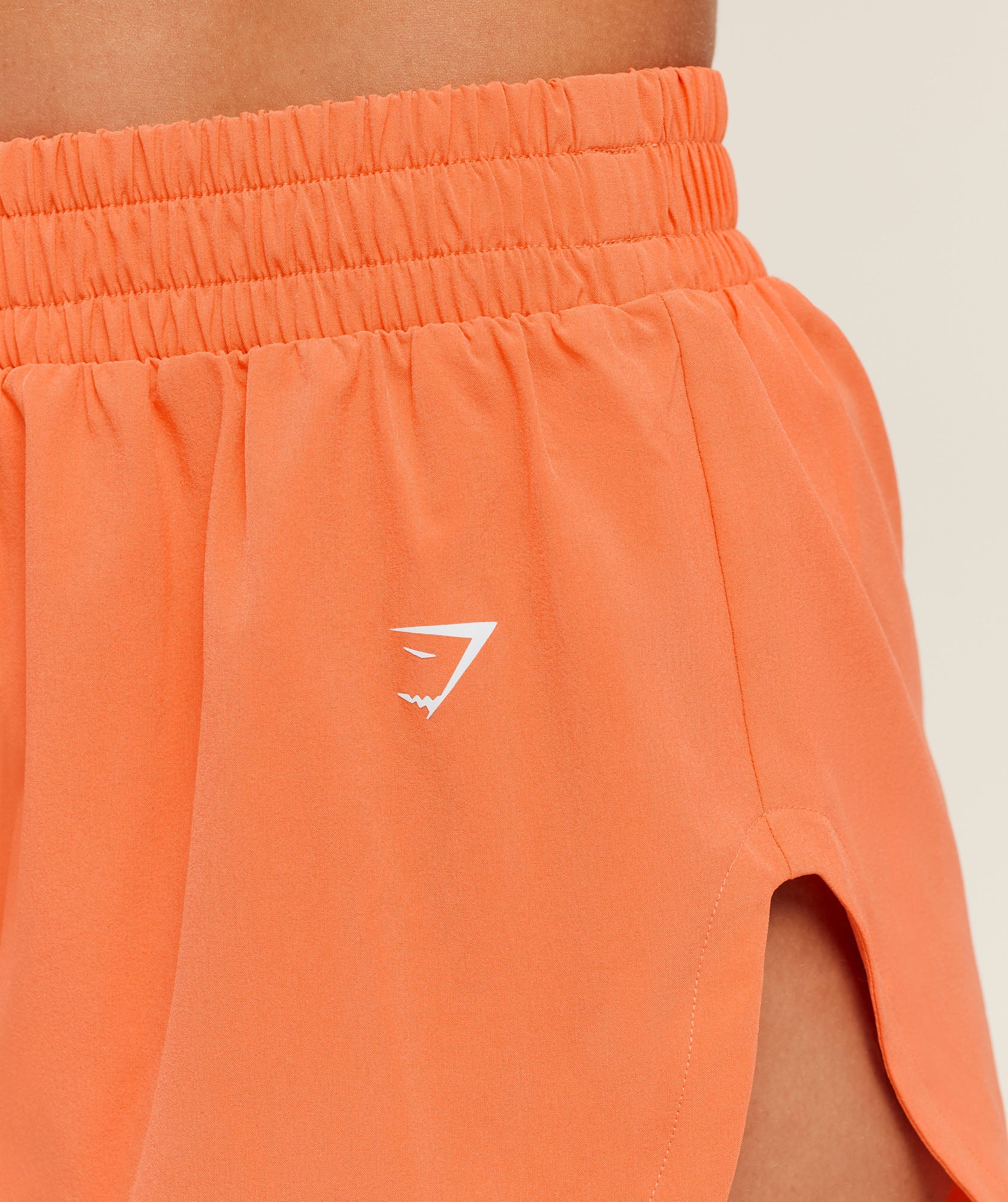 Interval High Leg Shorts - Dayglow Peach — imagem 6