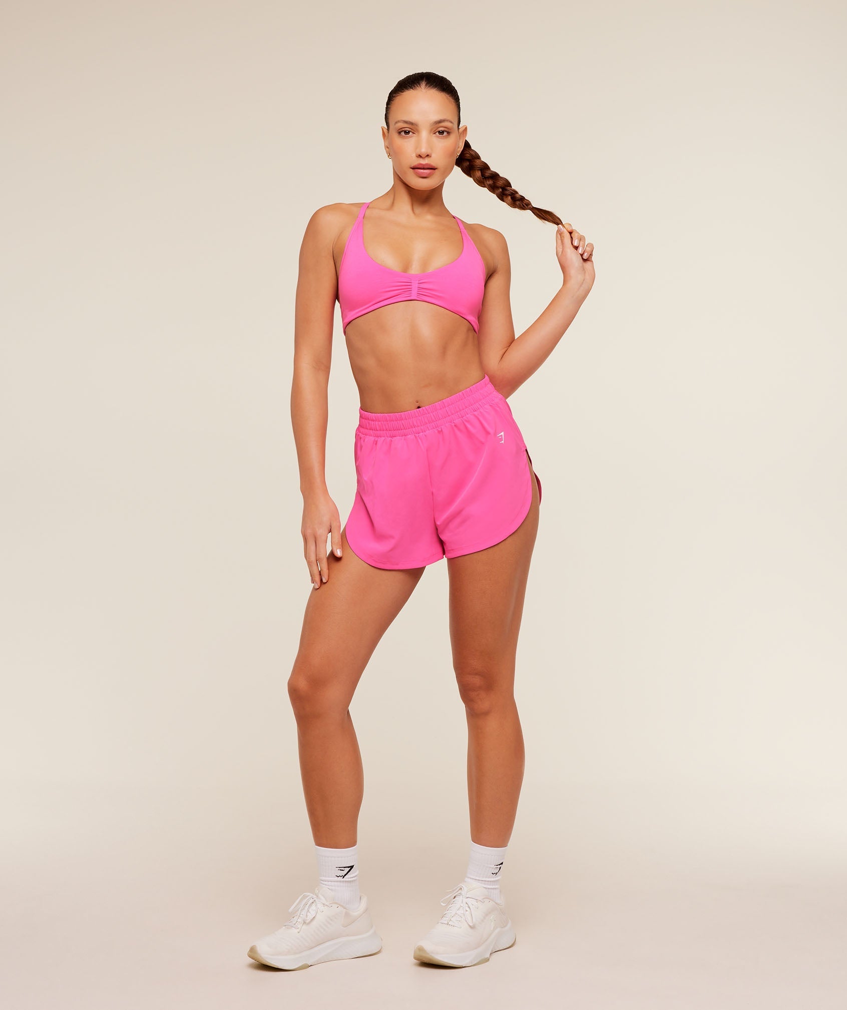 Interval High Leg Shorts - Electric Pink — imagem 6