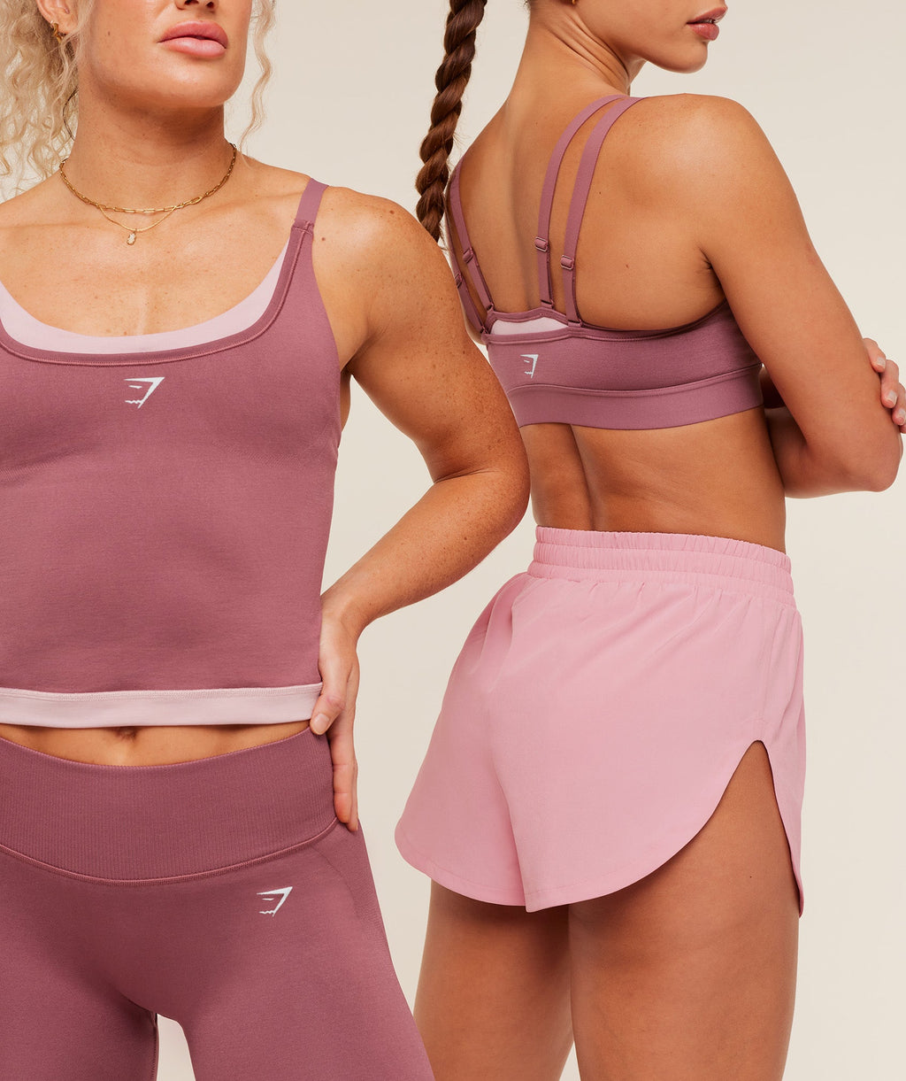 Interval High Leg Shorts - Light Pink — imagem 7
