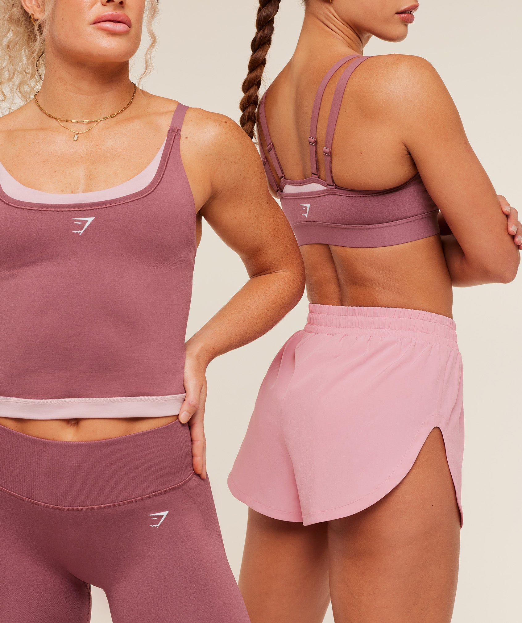 Interval High Leg Shorts - Light Pink — imagem 7