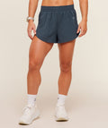 Interval High Leg Shorts - Stealth Blue — imagem 1