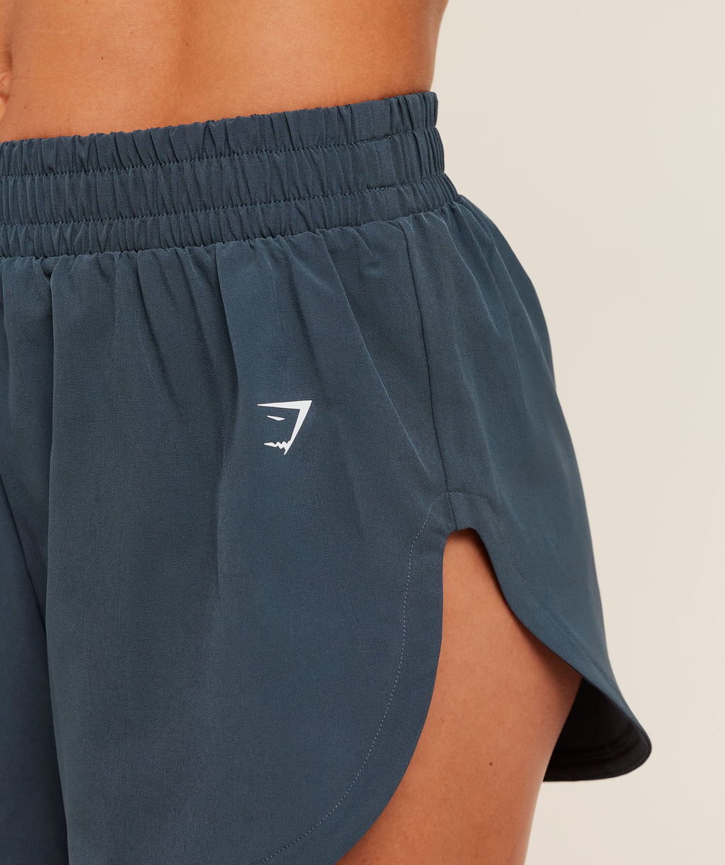 Interval High Leg Shorts - Stealth Blue — imagem 6