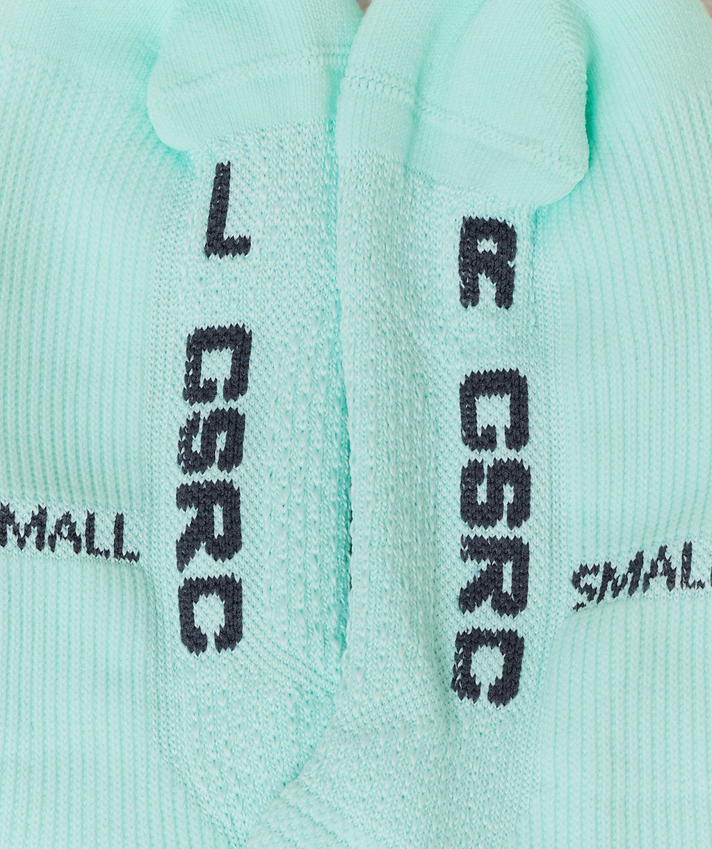 Running Elite Crew Sock Single - Pop Turquoise — imagem 6