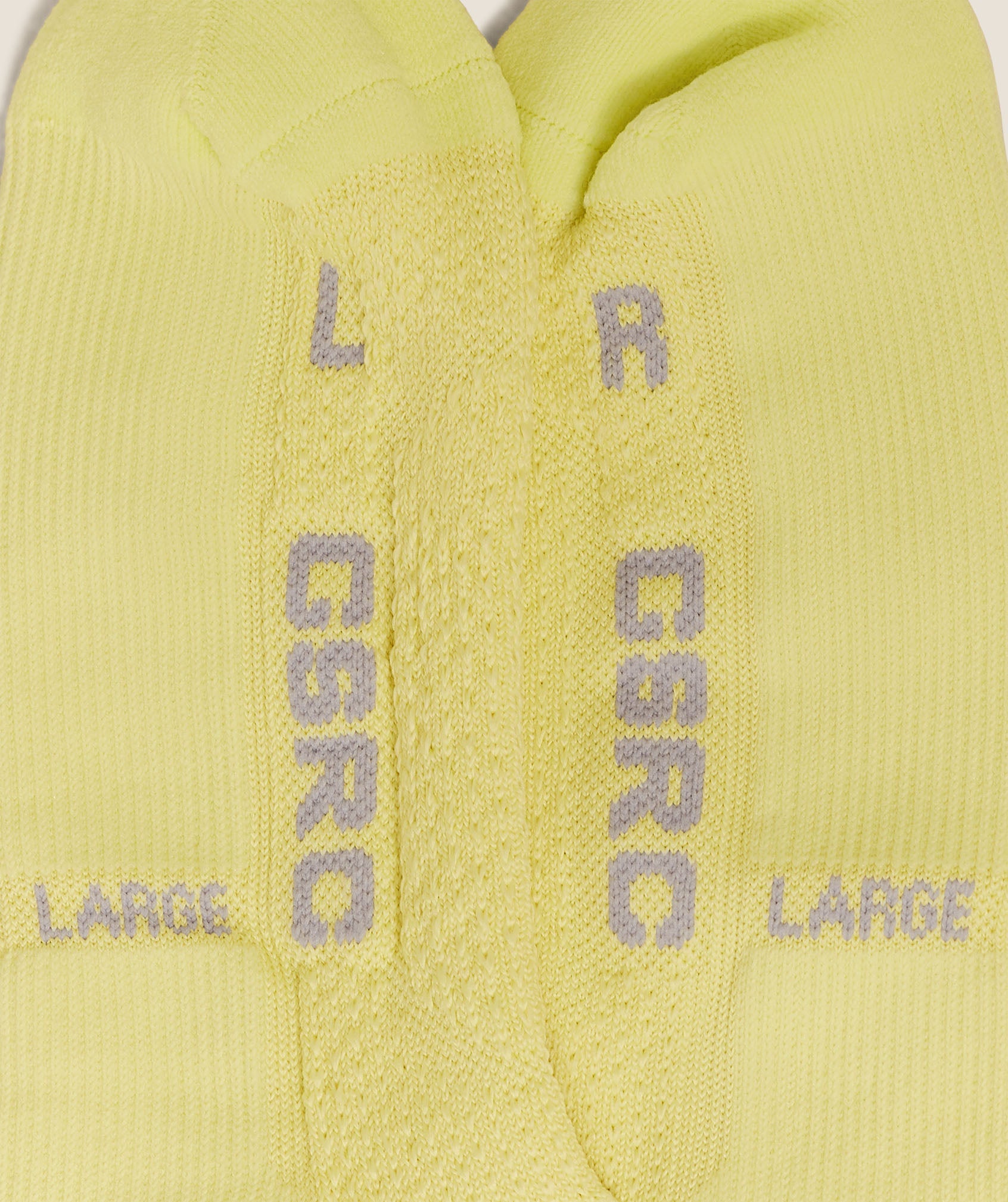 Running Elite Crew Sock Single - Sorbet Yellow — imagem 6