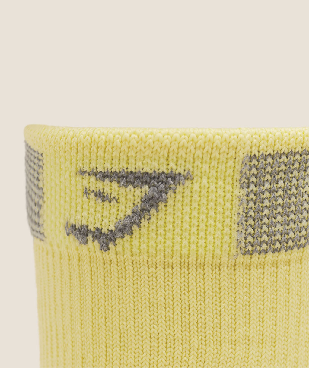 Running Elite Crew Sock Single - Sorbet Yellow — imagem 5