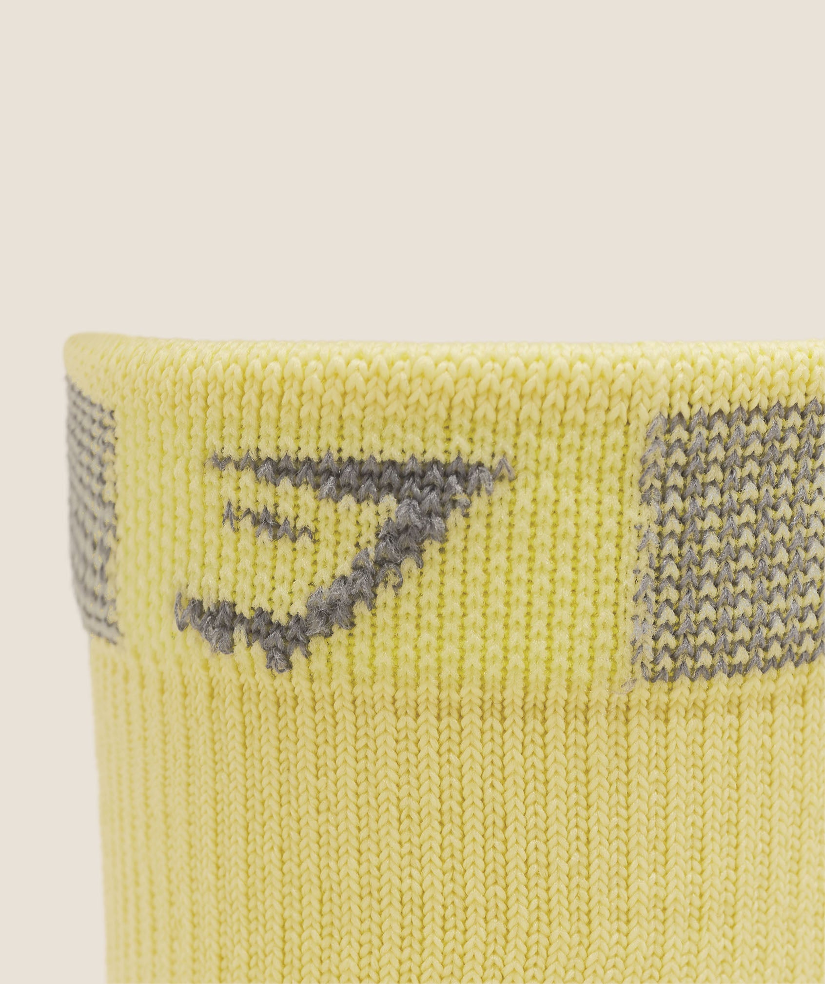 Running Elite Crew Sock Single - Sorbet Yellow — imagem 5