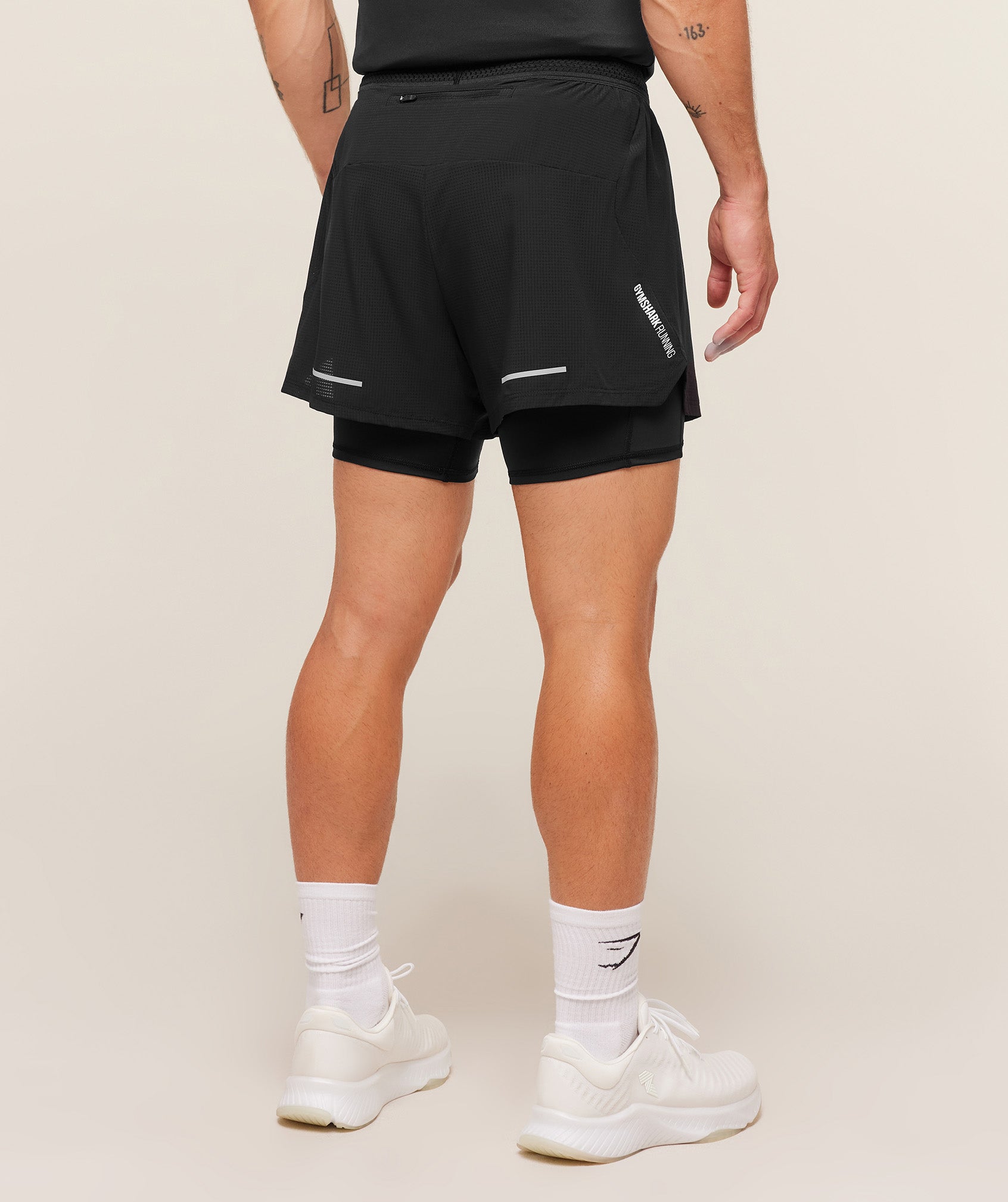 Running 4" 2in1 Shorts - Black — imagem 3